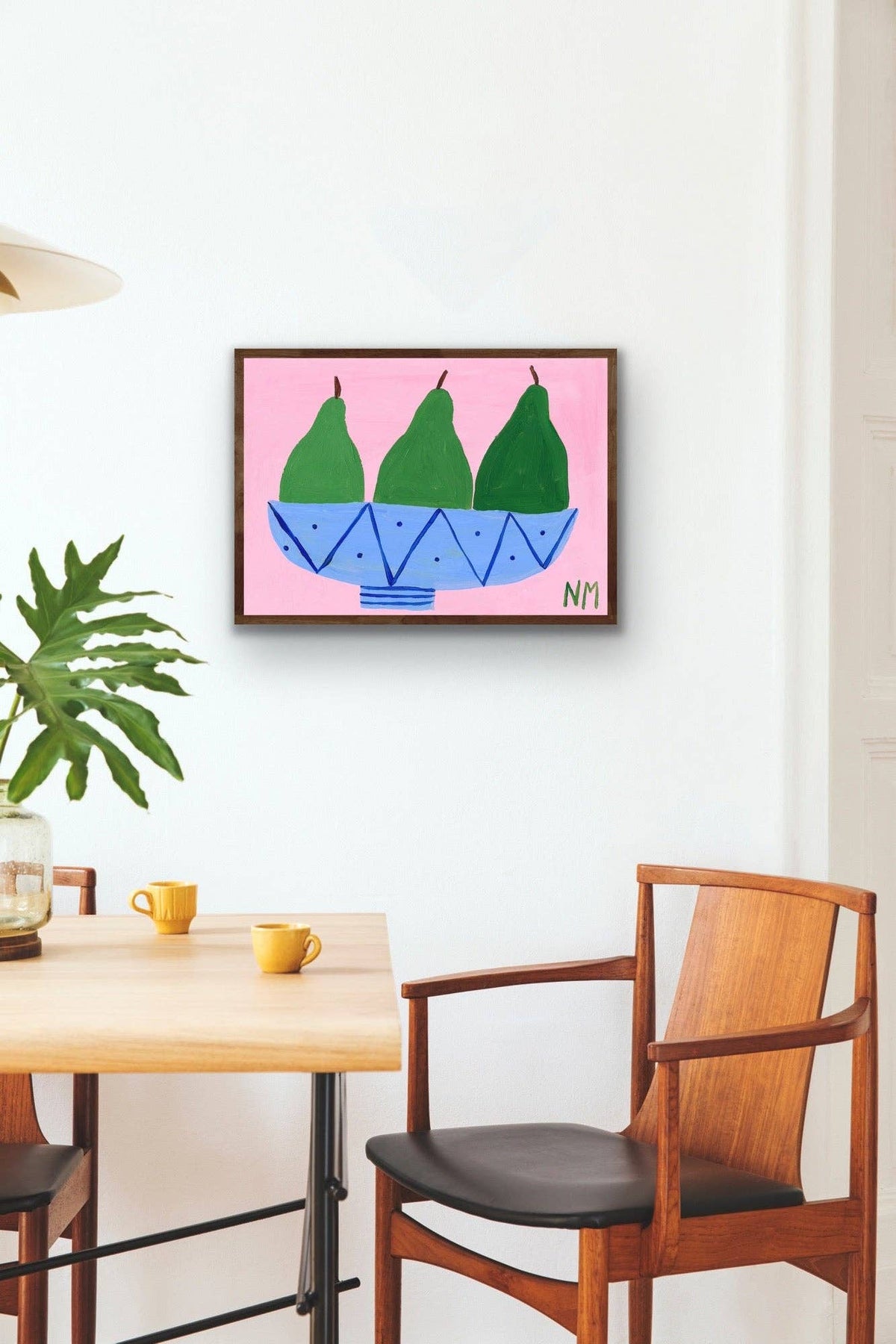 Three Pears Mini Print