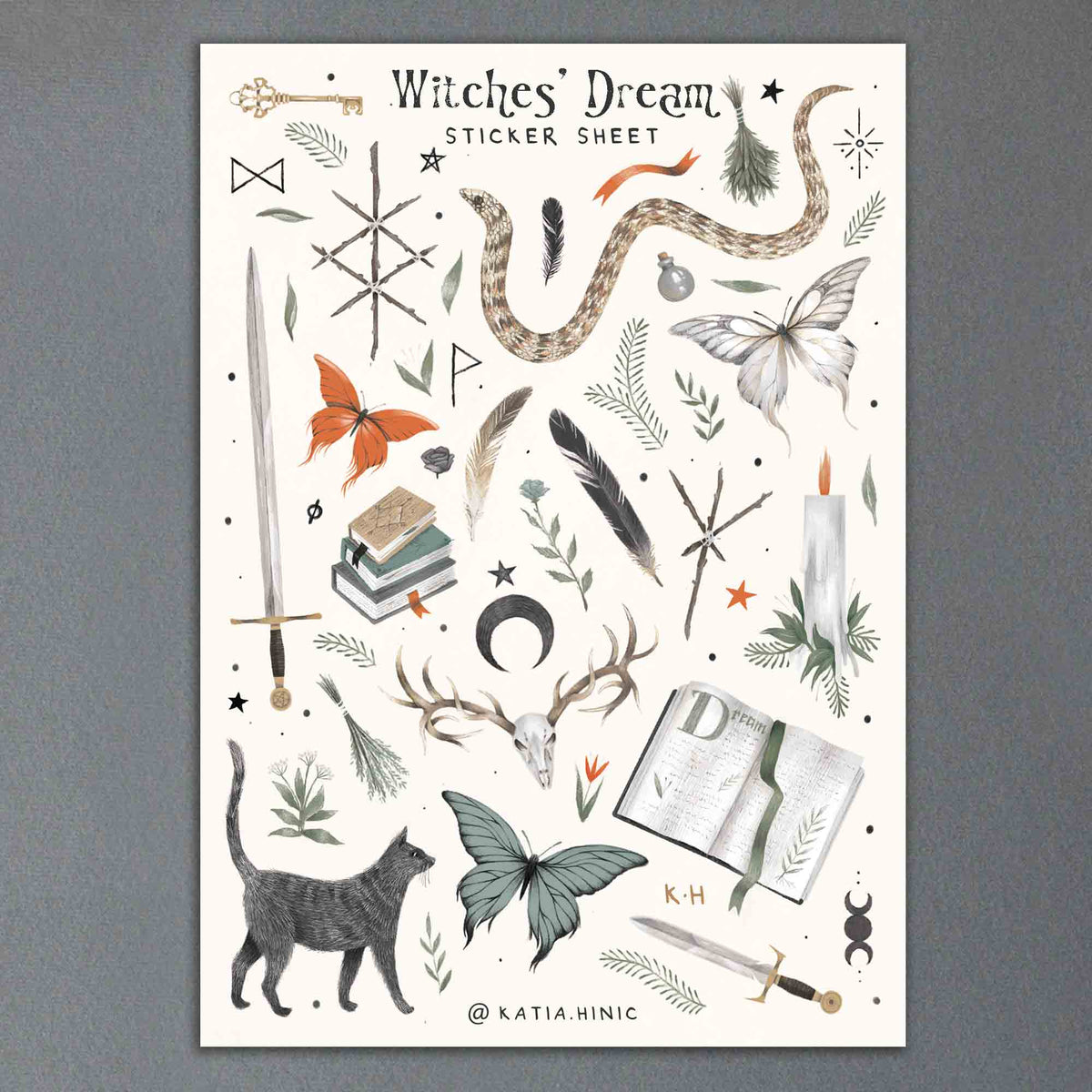Witches' Dream Sticker Sheet