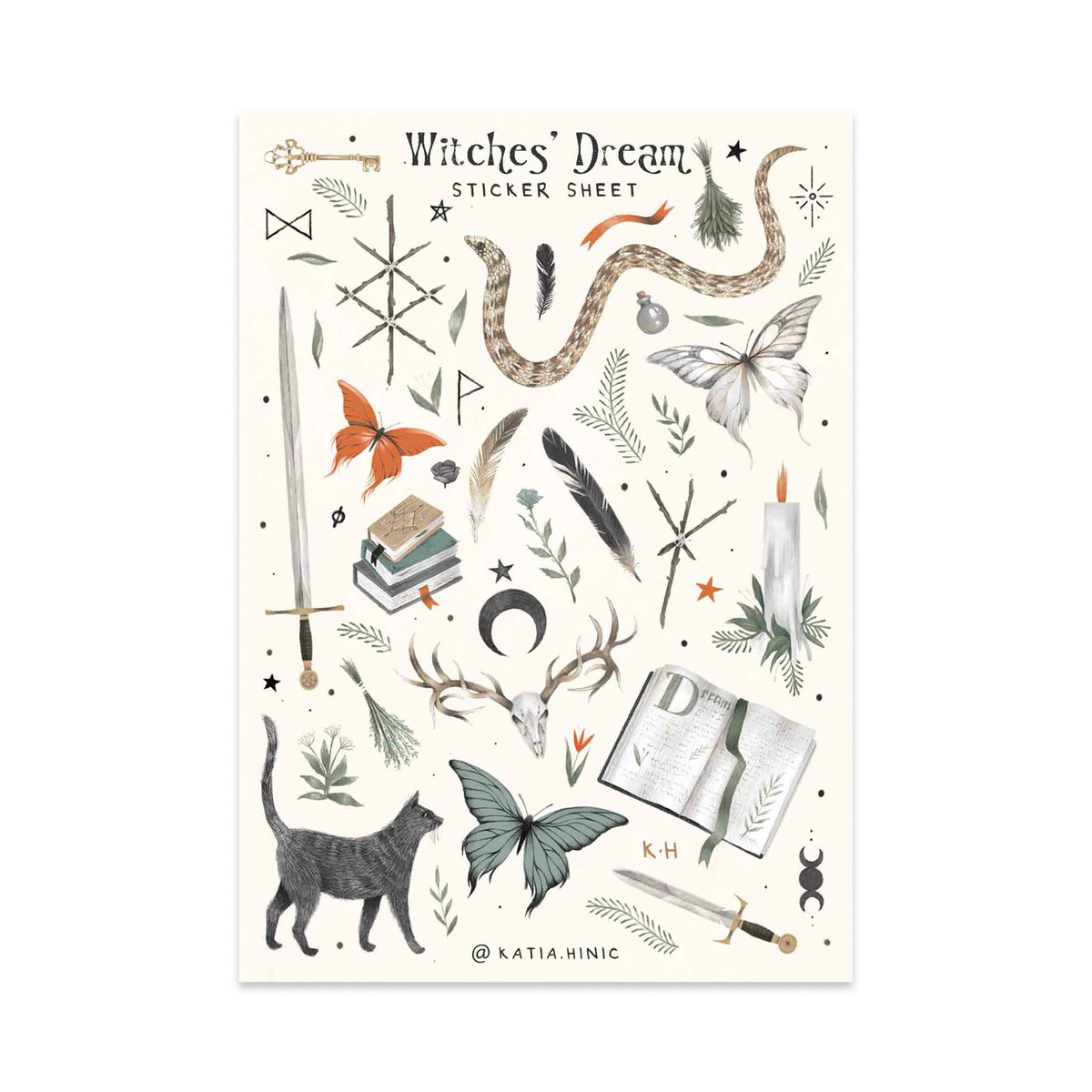 Witches' Dream Sticker Sheet