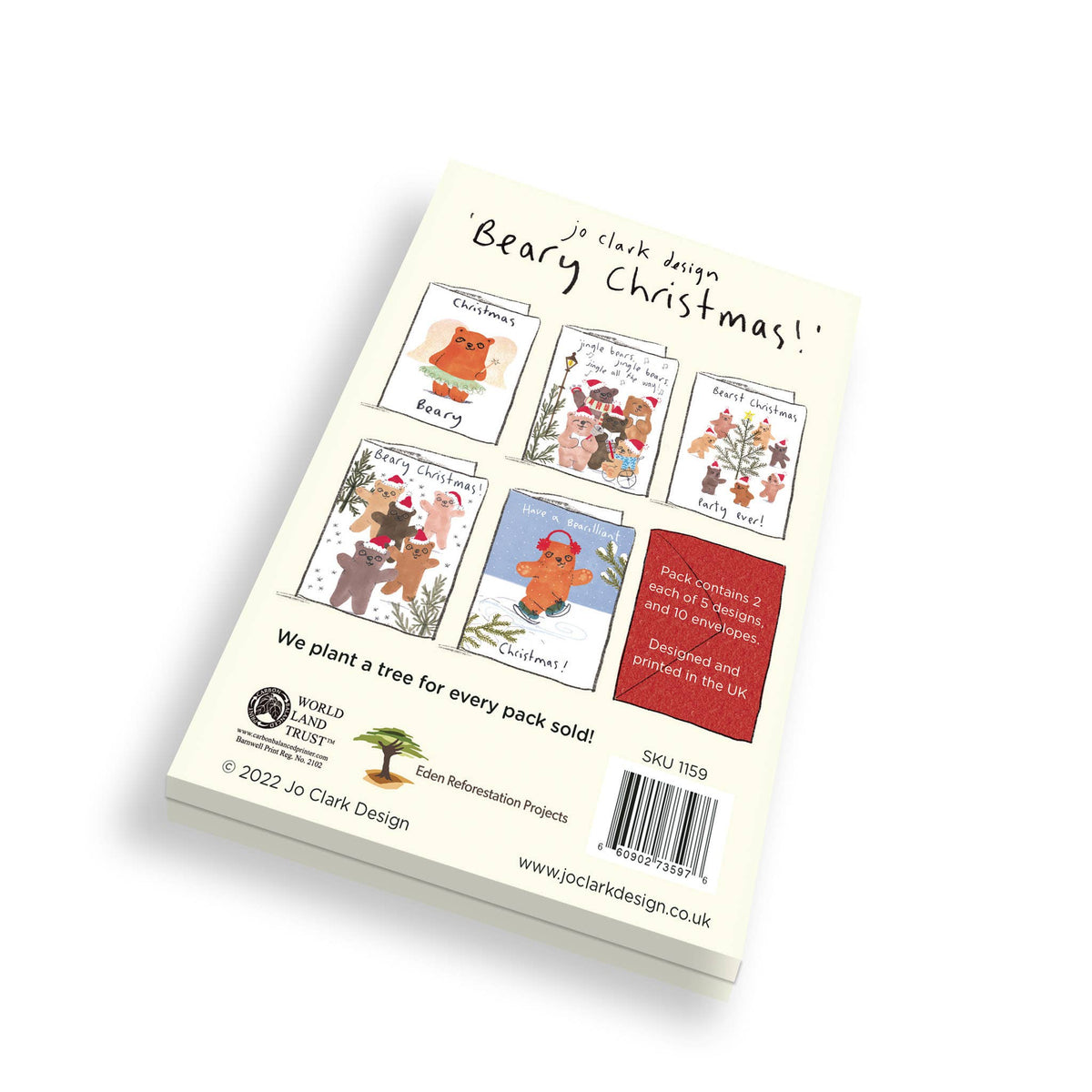 Beary Christmas Card Pack
