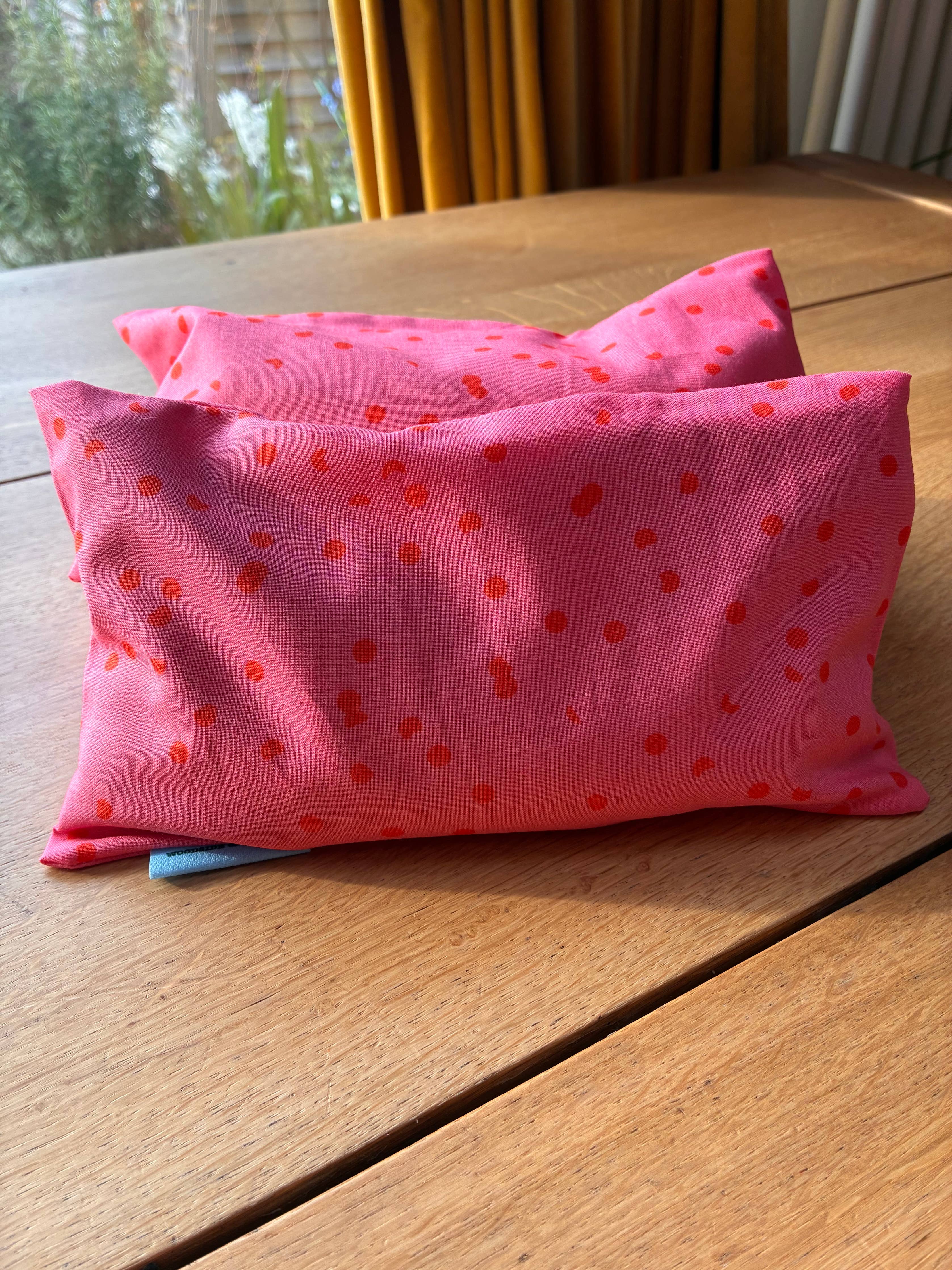 Pink Spotty Lavender Eye Pillow