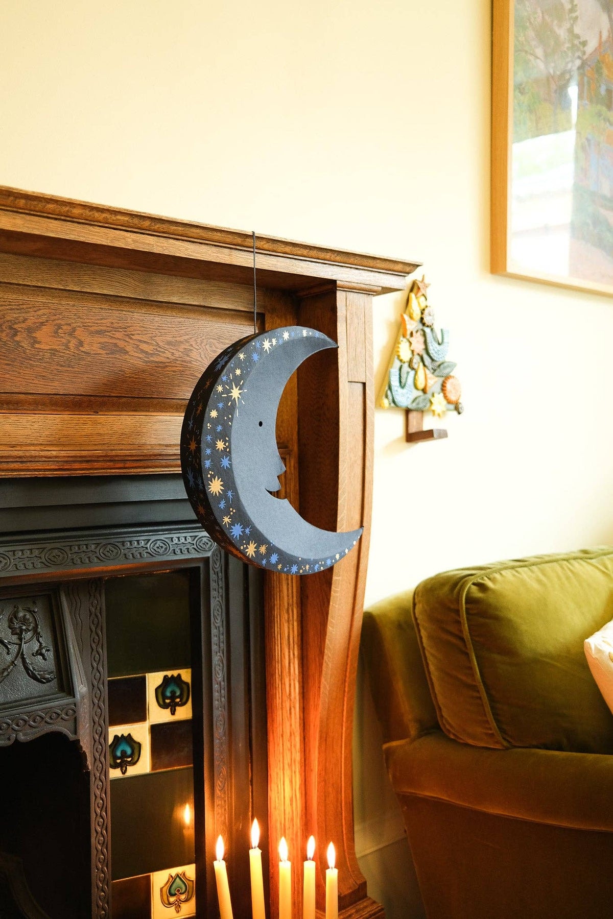 Midnight Moon Board Decoration Large