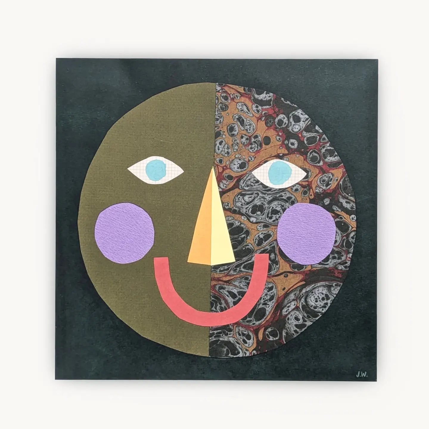 Desmond Duprie Smiley Face Print