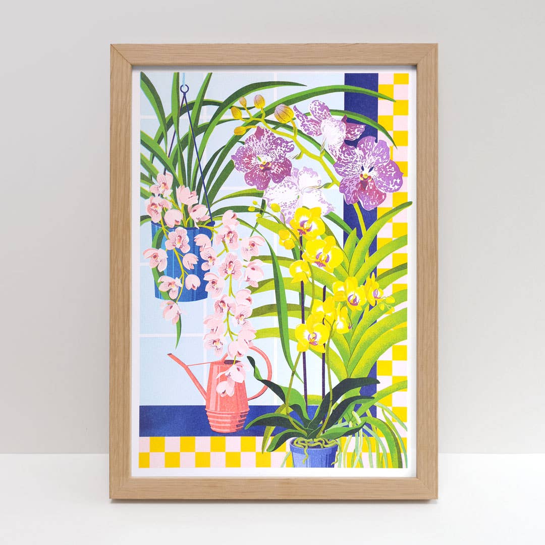 Orchid Still Life Print