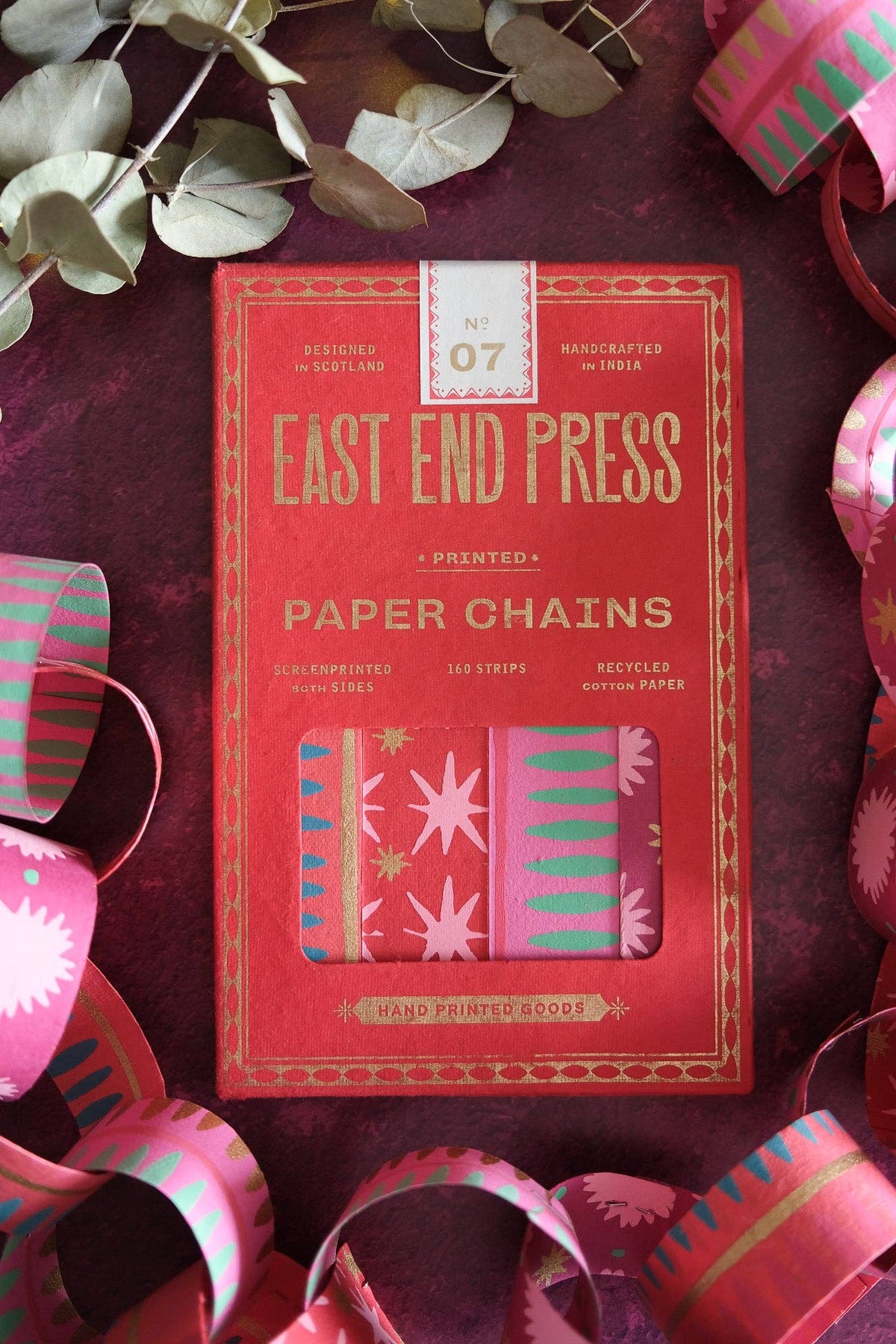 Colourful Paper Chain Kit