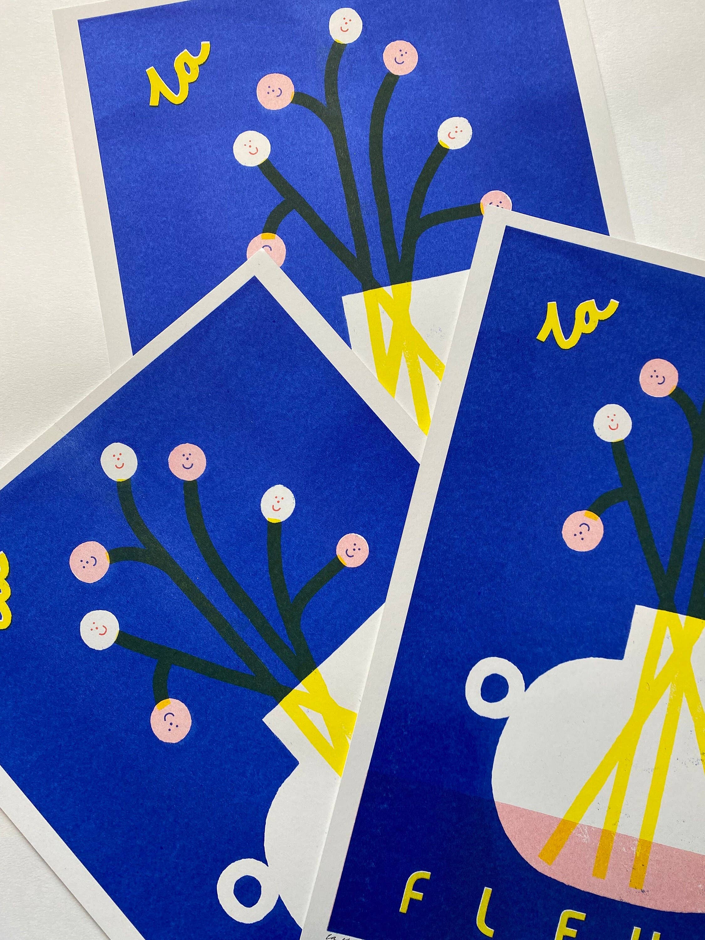 La Fleurs Print