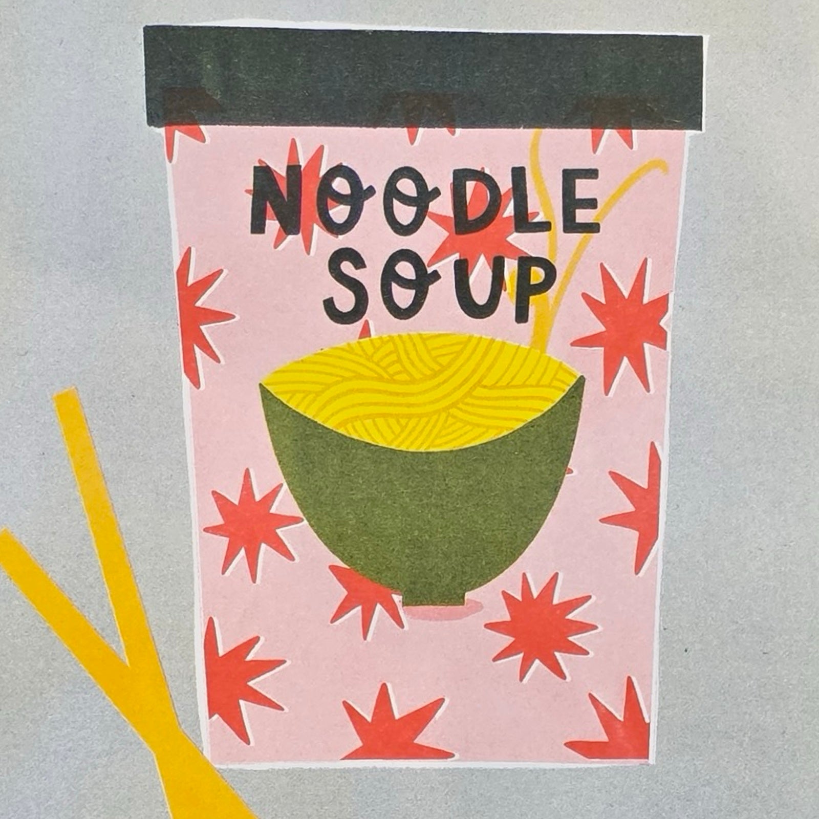 Noodle Soup Print