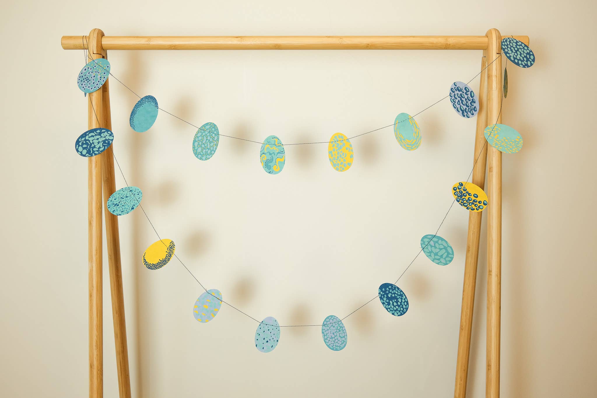 Easter Eggs Paper Garland