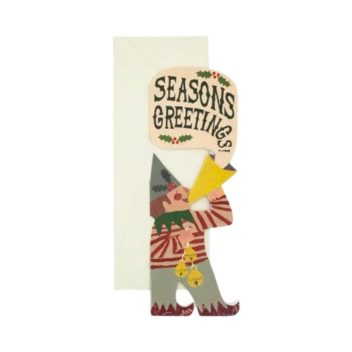 Christmas Elf Boy Card