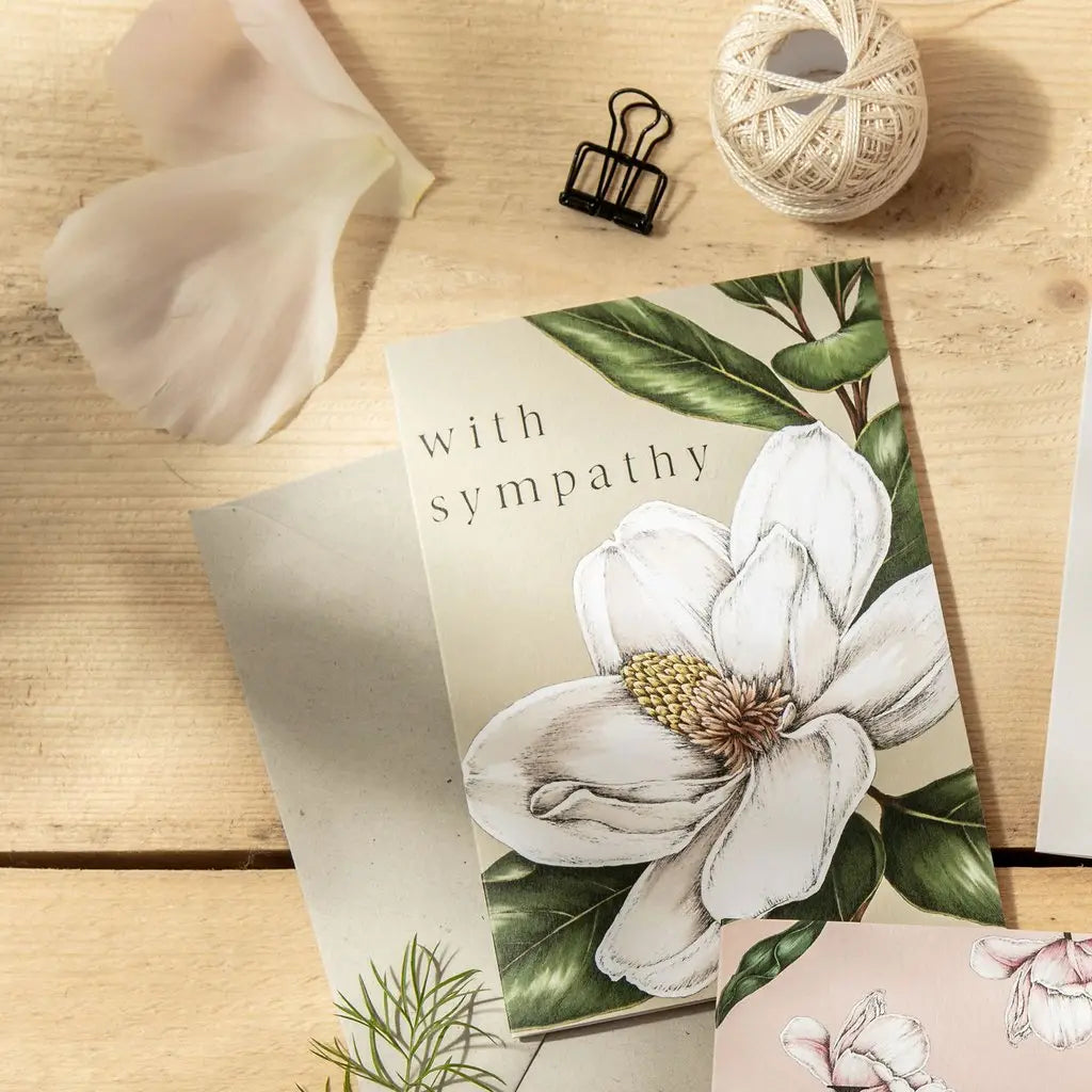 Spring Blossom Sympathy Card