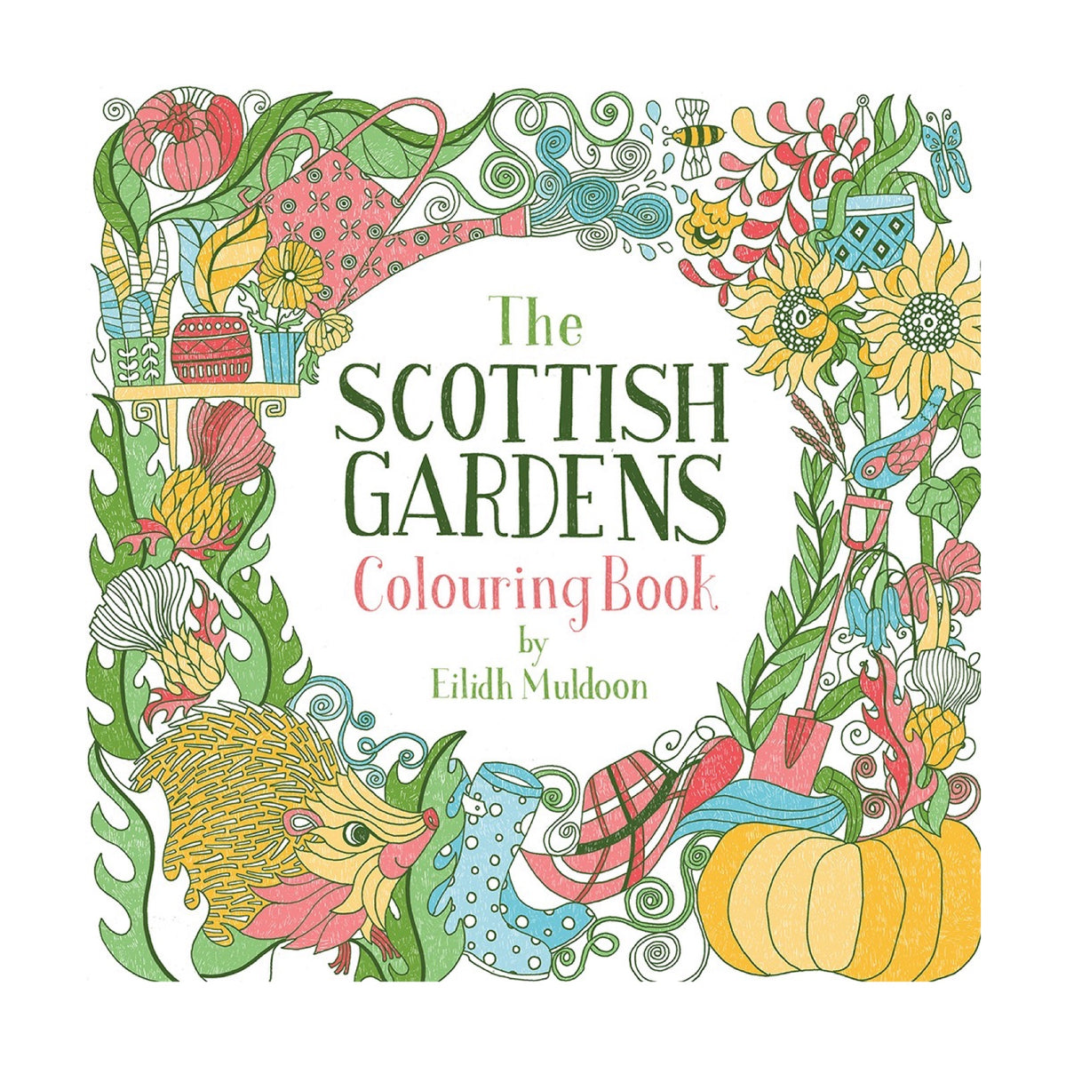 Scottish Gardens Colouring Book