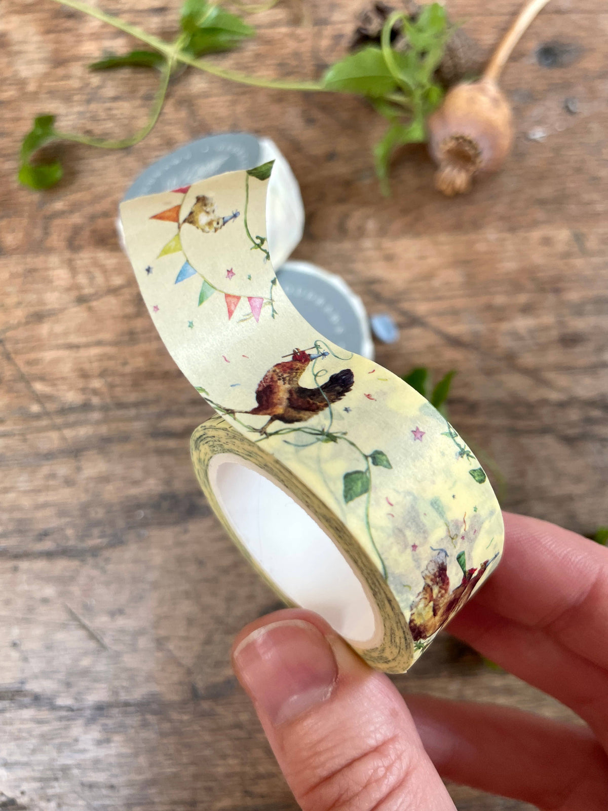 Party Chickens Washi Tape