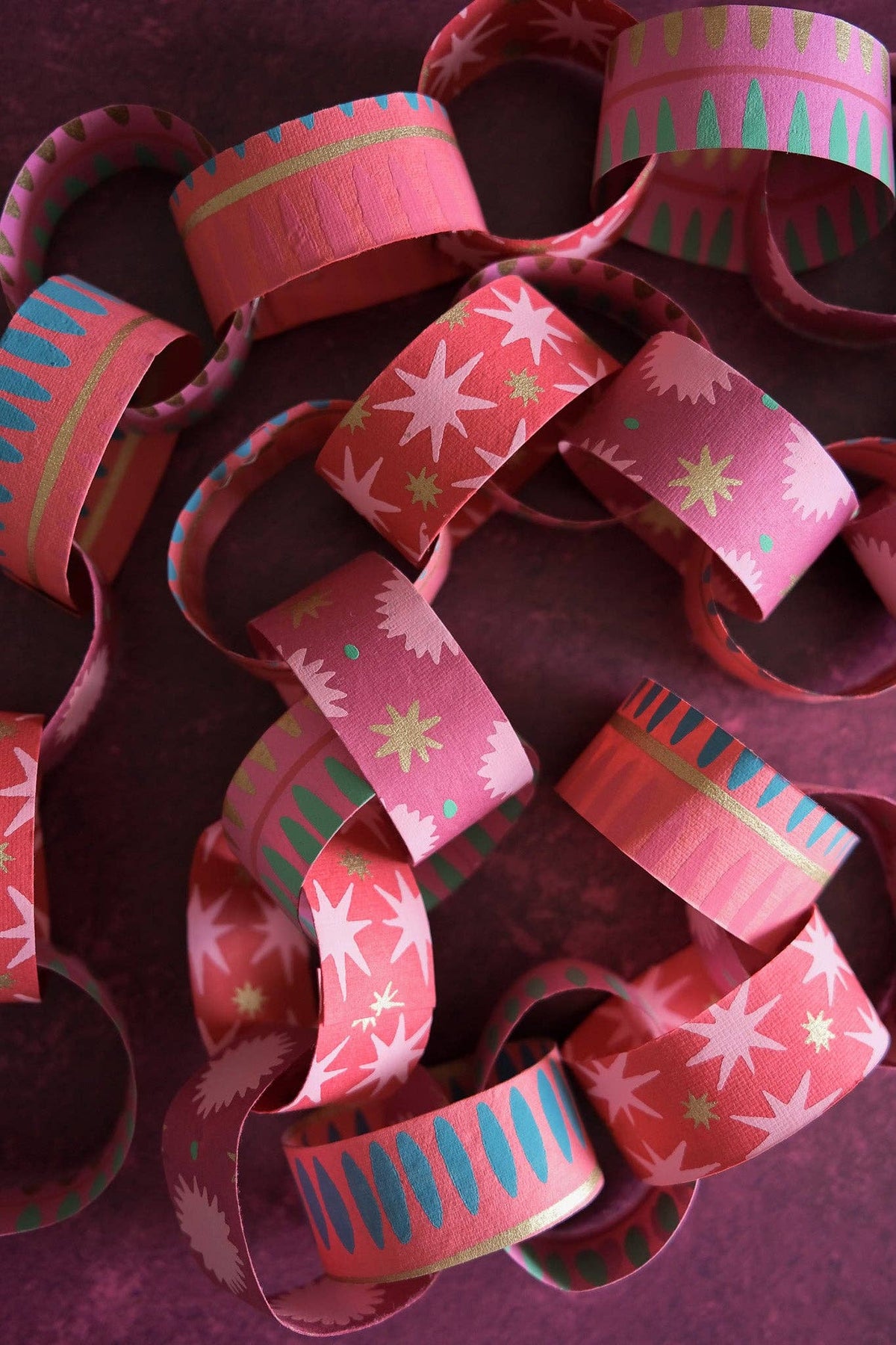 Colourful Paper Chain Kit