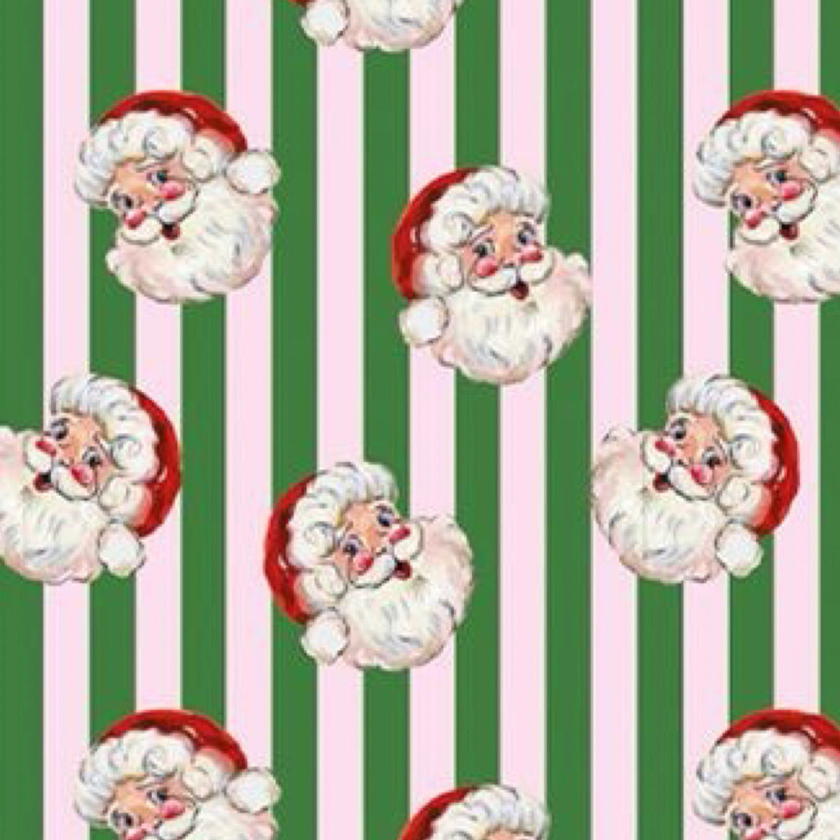 Jolly Santa Christmas Gift Wrap Roll