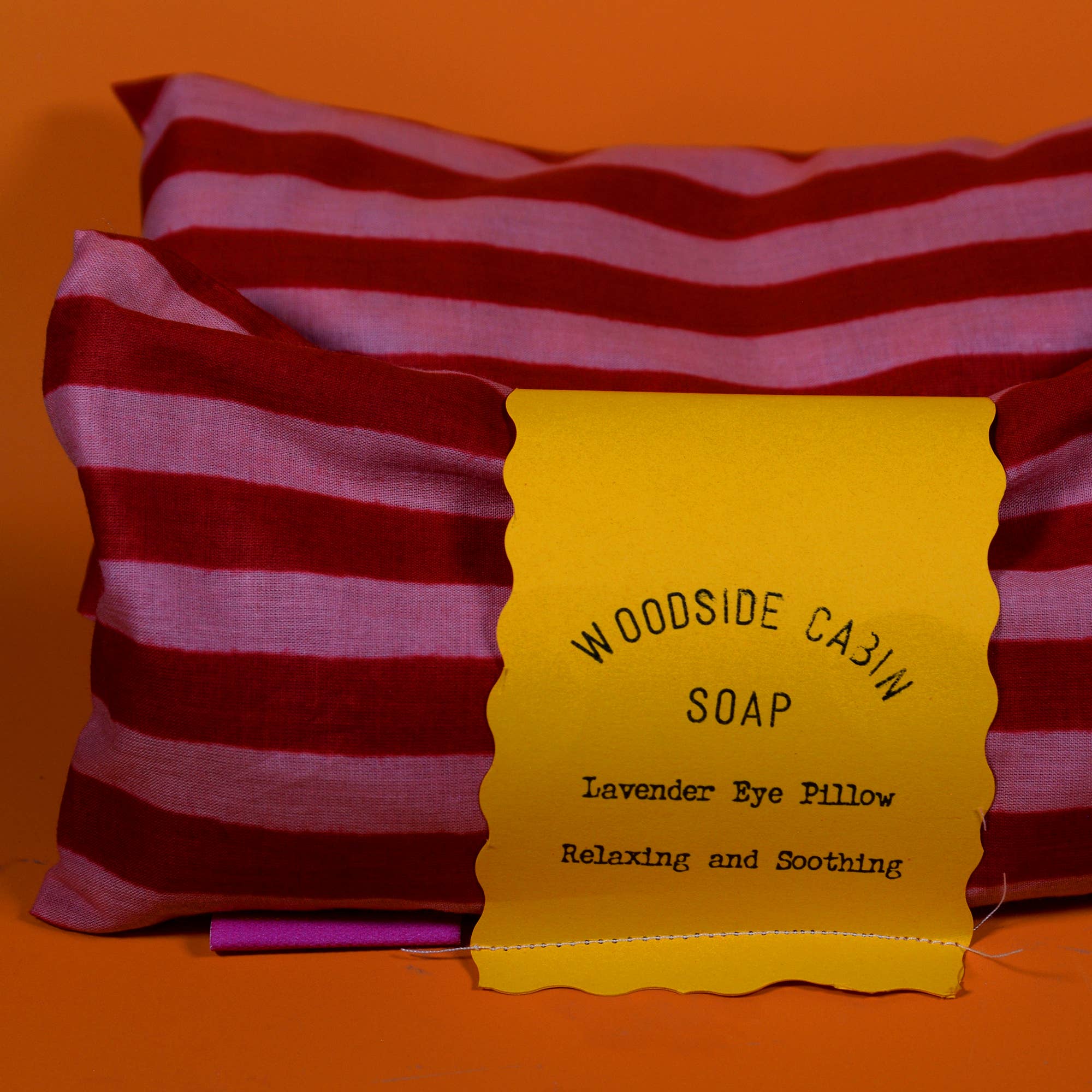 Pink Stripe Lavender Eye Pillow