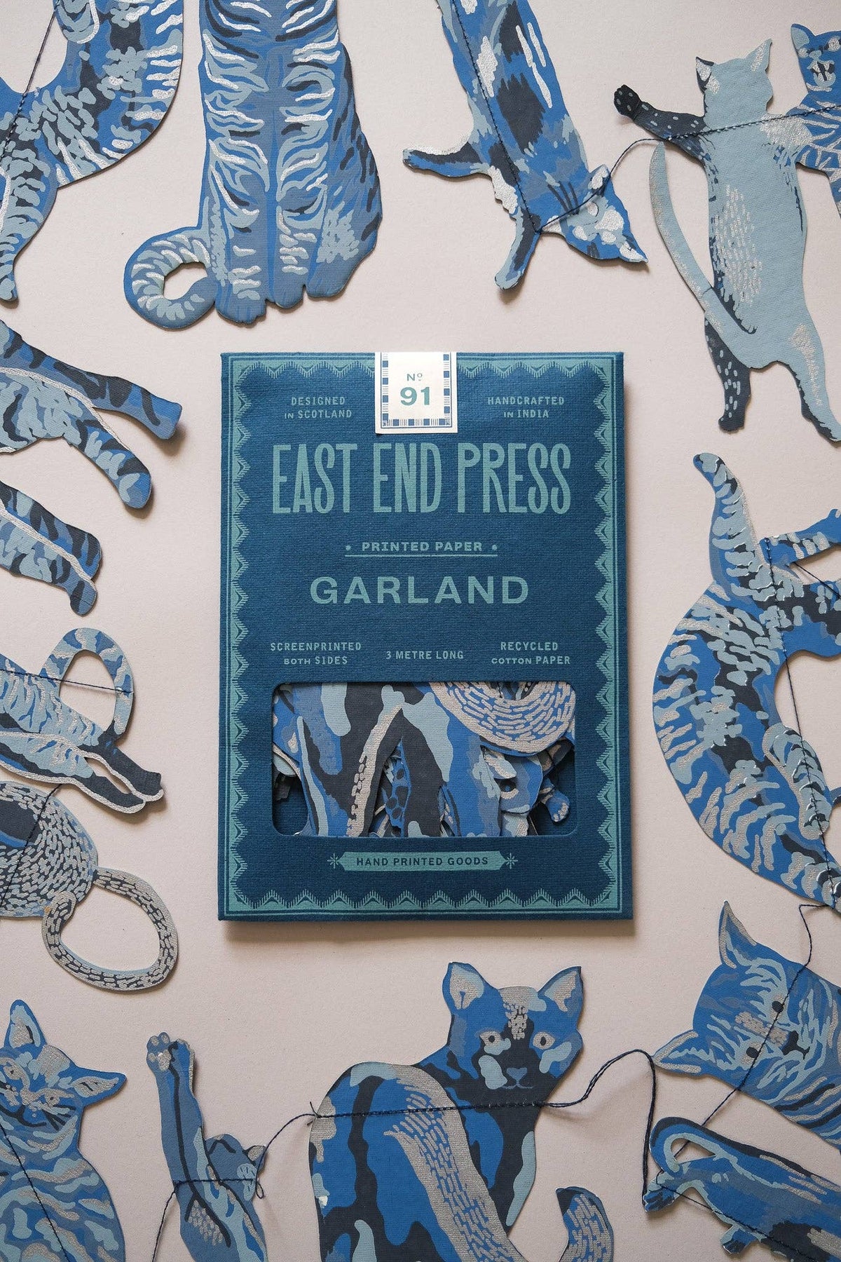 Alley Cats Paper Garland