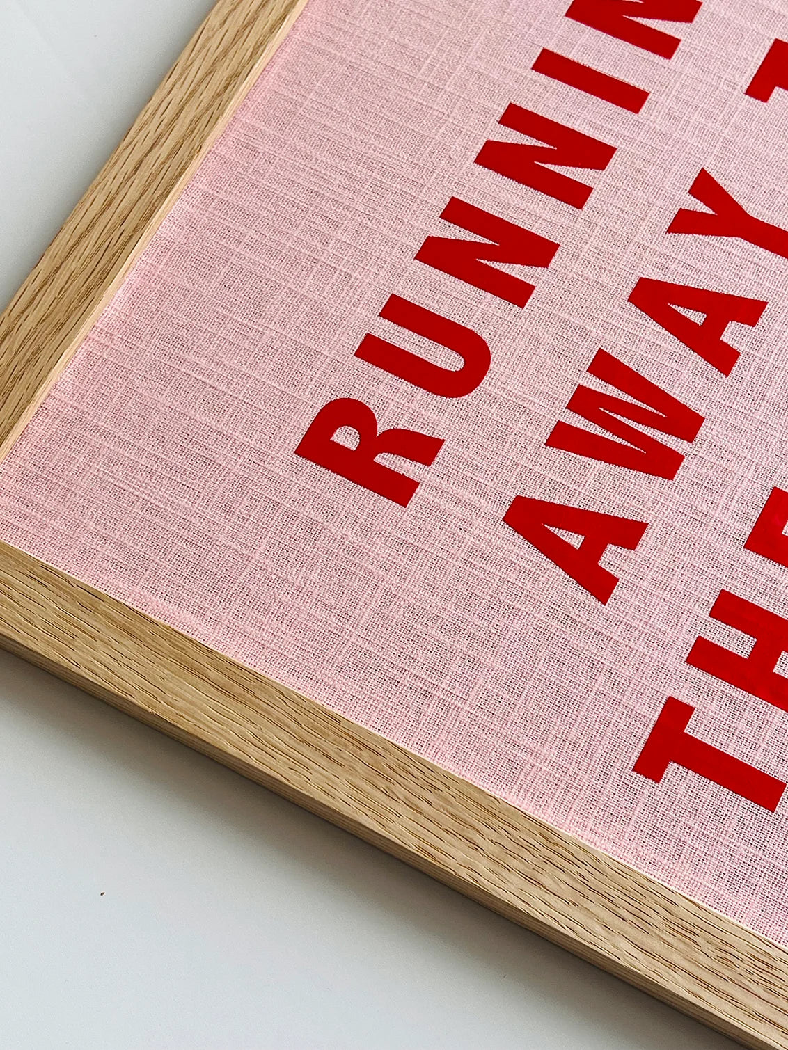 Running Away To The Circus Framed Print