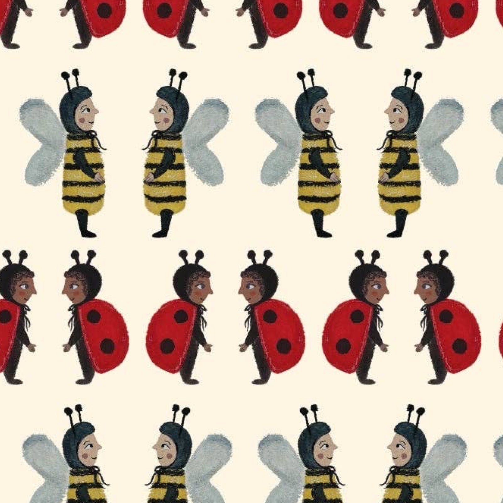 Ladybird Child Wrapping Paper