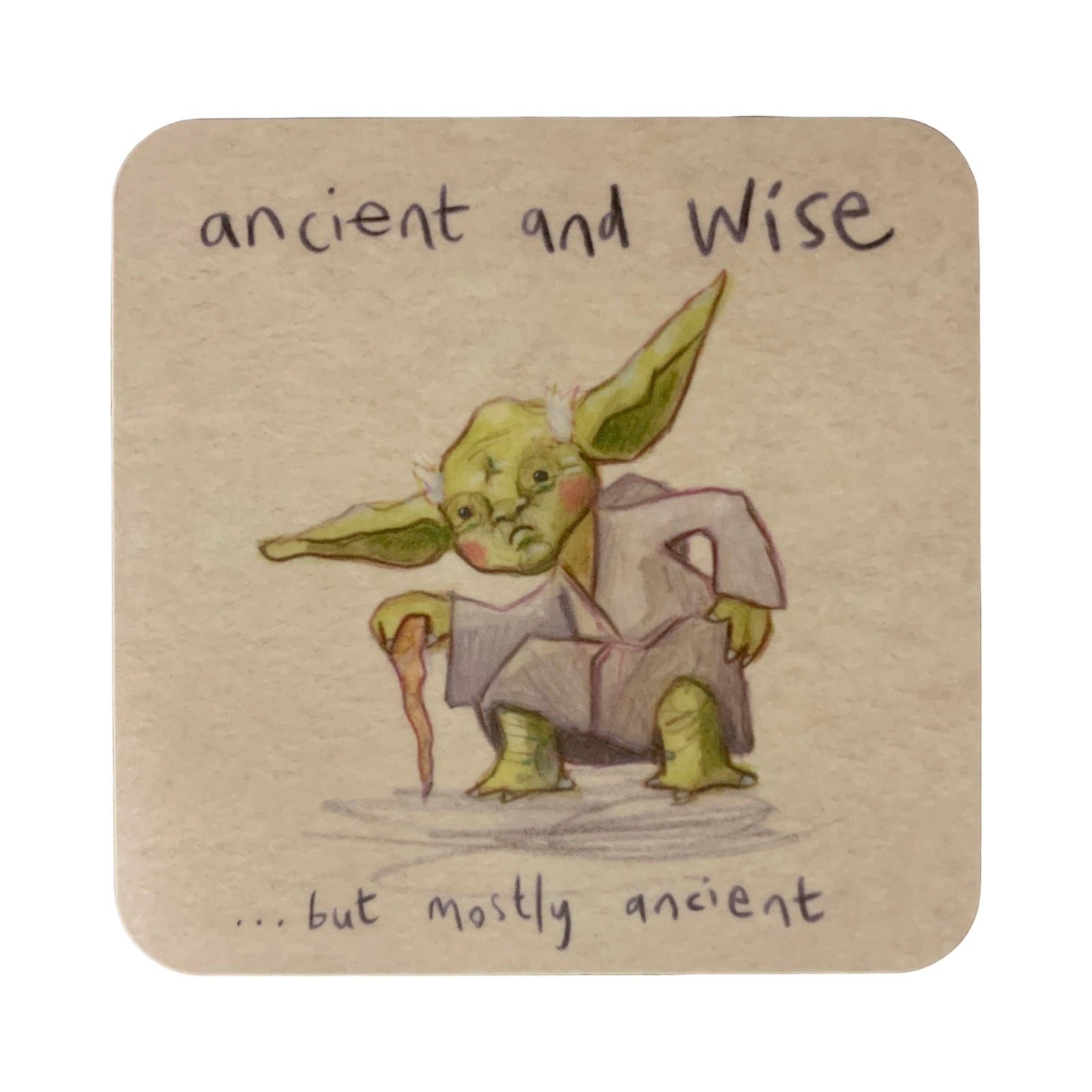Ancient and Wise Yoda Coaster