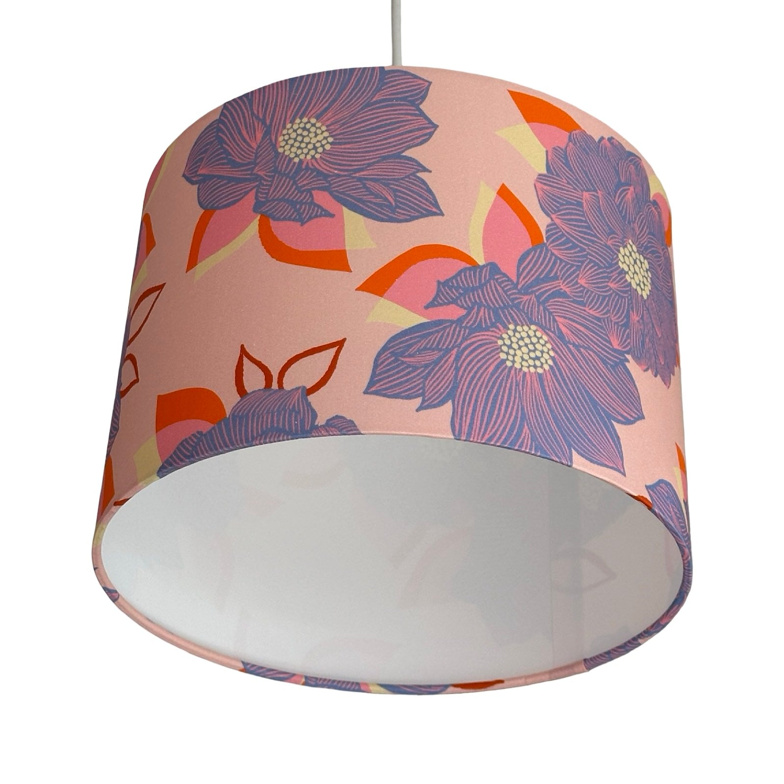 Favourite Flowers Drum Lampshade