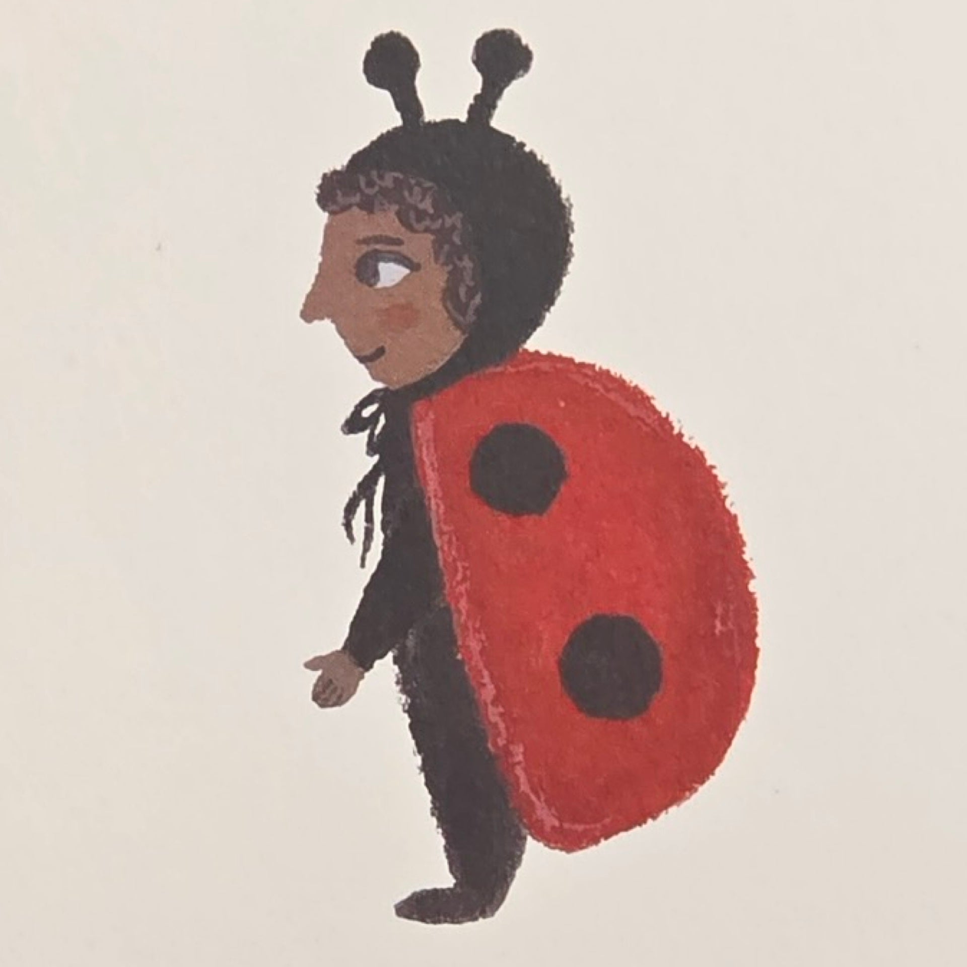 Ladybird Child Card