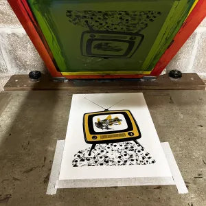 Froggy Vision Screen Print
