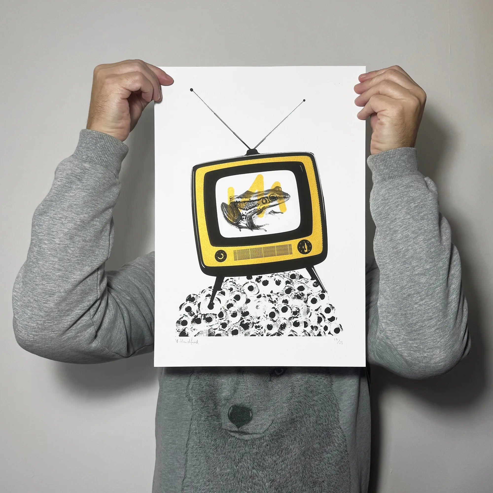 Froggy Vision Screen Print