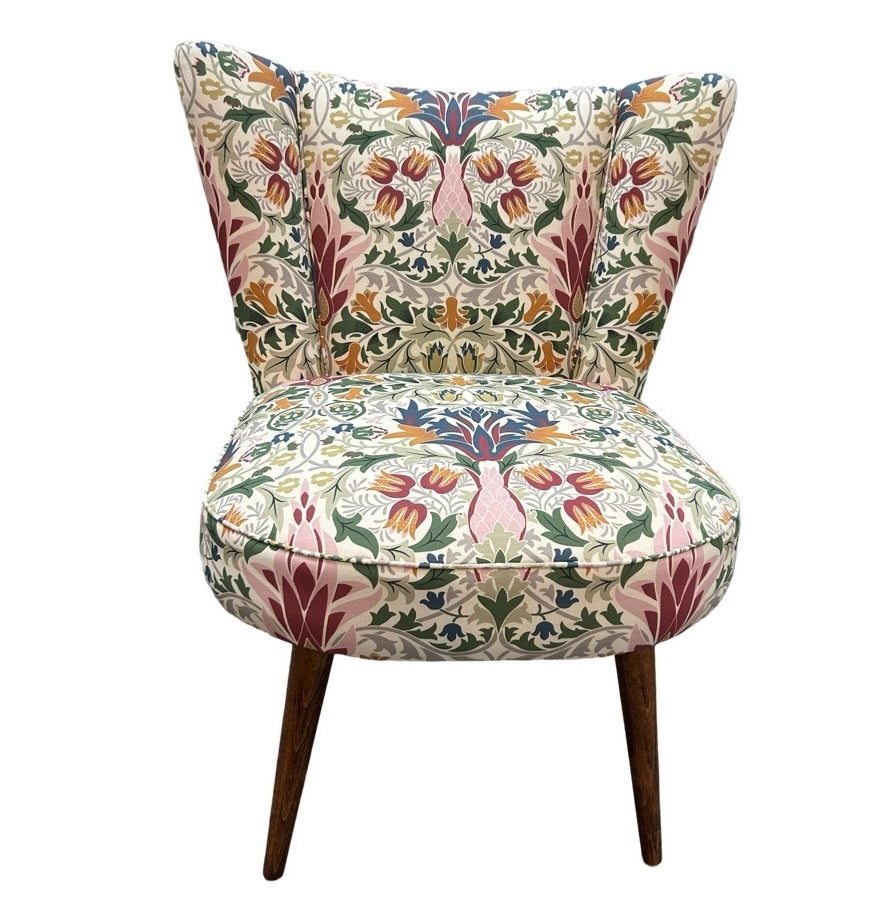 William Morris Style Cocktail Chair