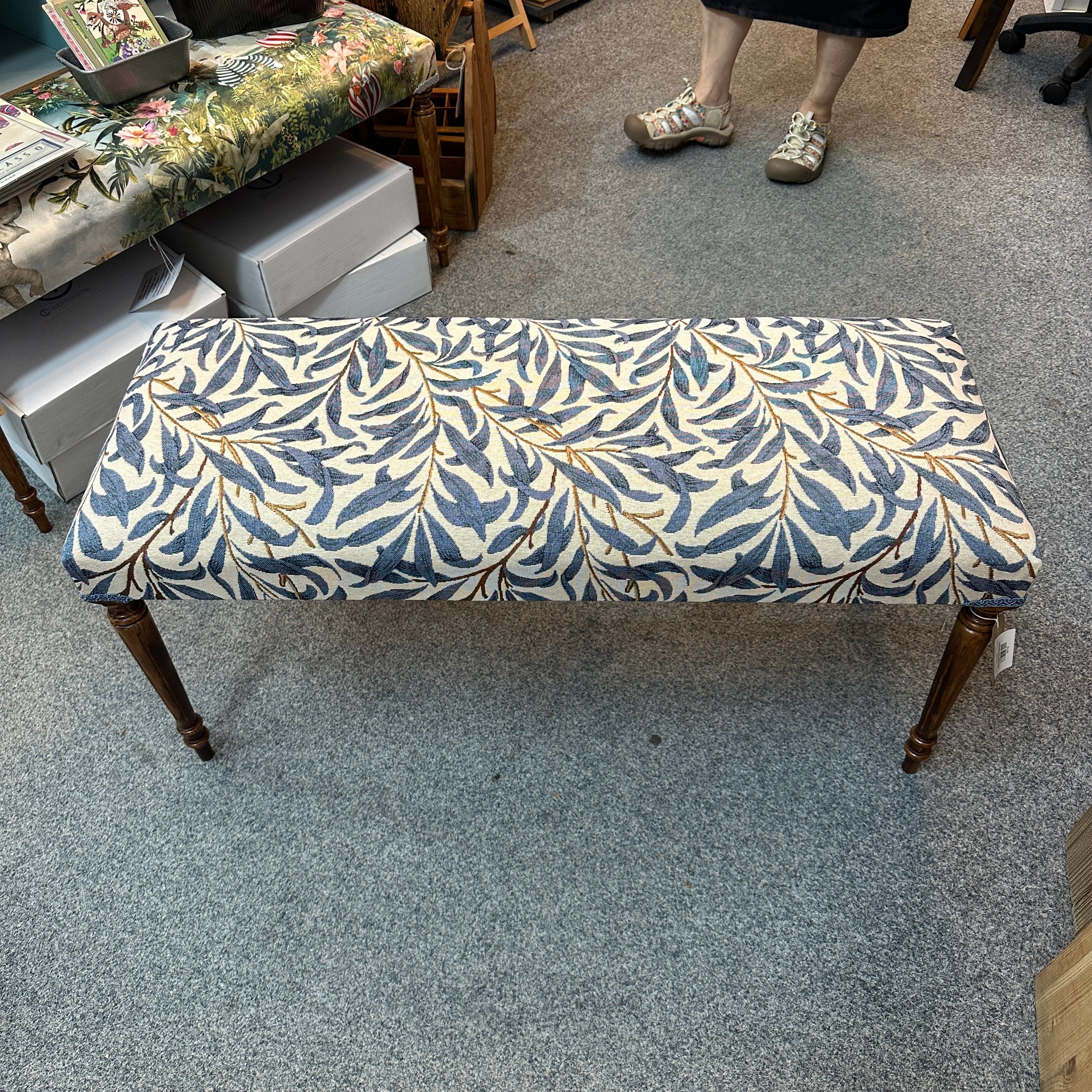 Willow Bough Denim Blue Bench
