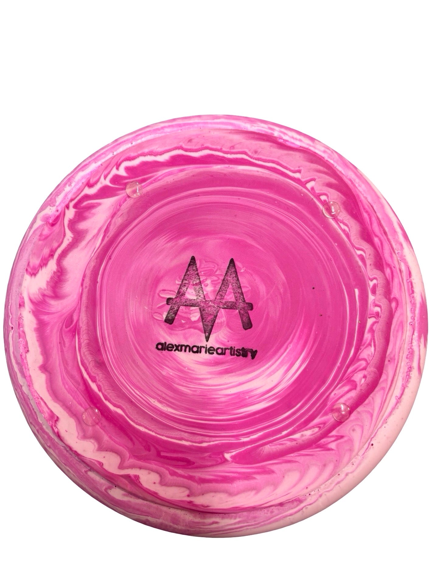 Blue and Pink Fusion Bowl