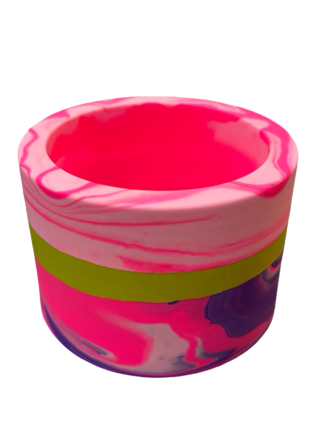 Pink and Purple Fusion Mini Pot