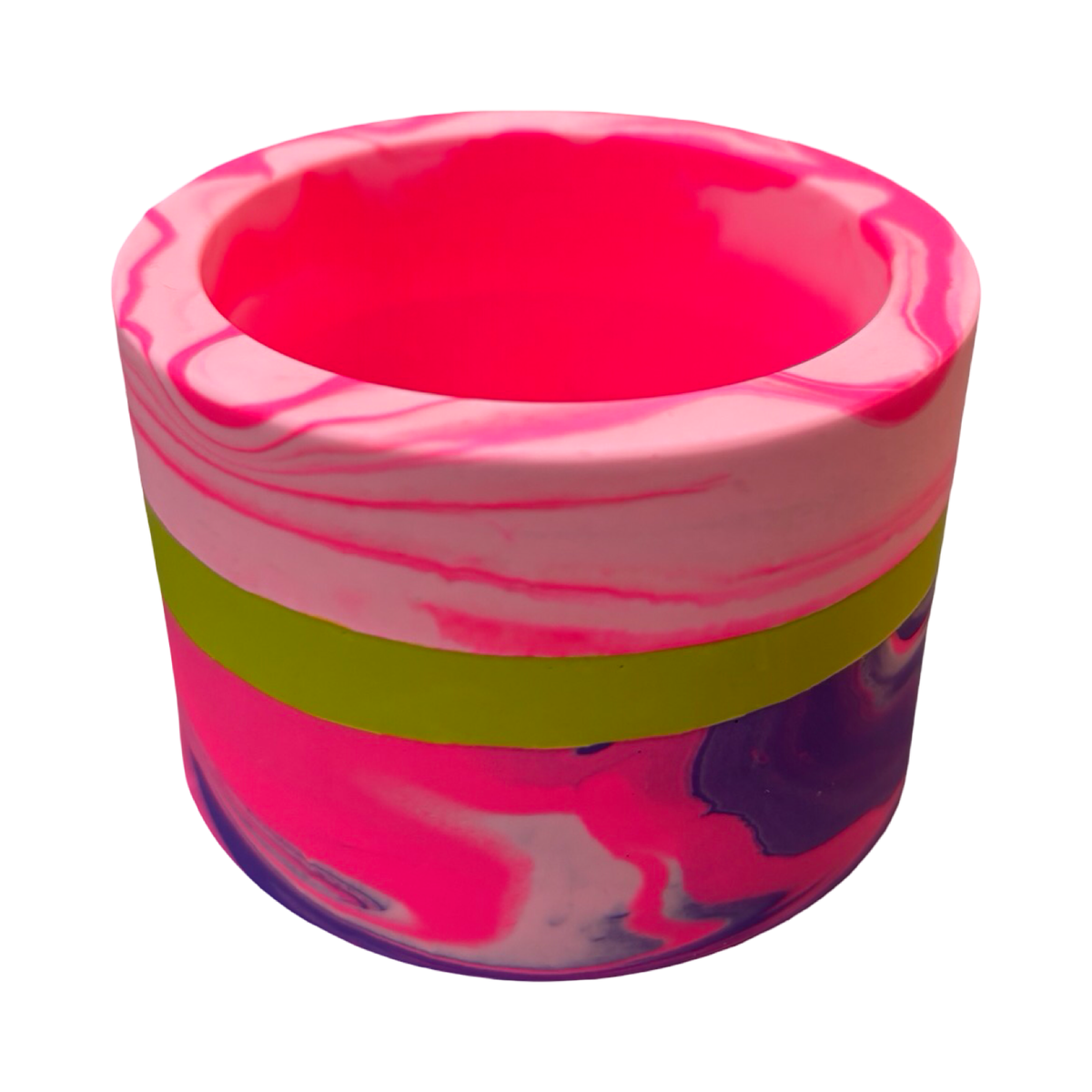 Pink and Purple Fusion Mini Pot
