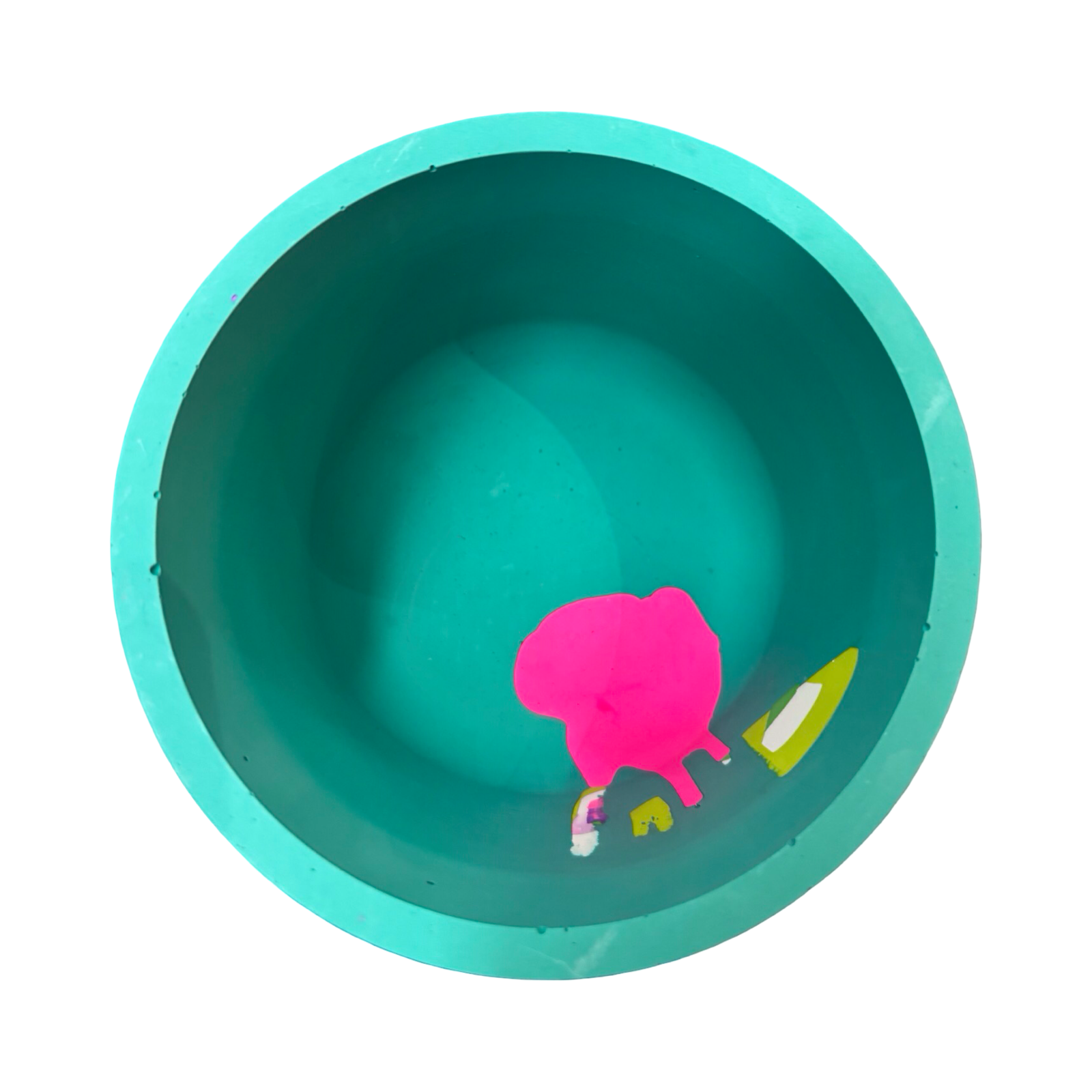 Blue and Pink Large Fusion Planter