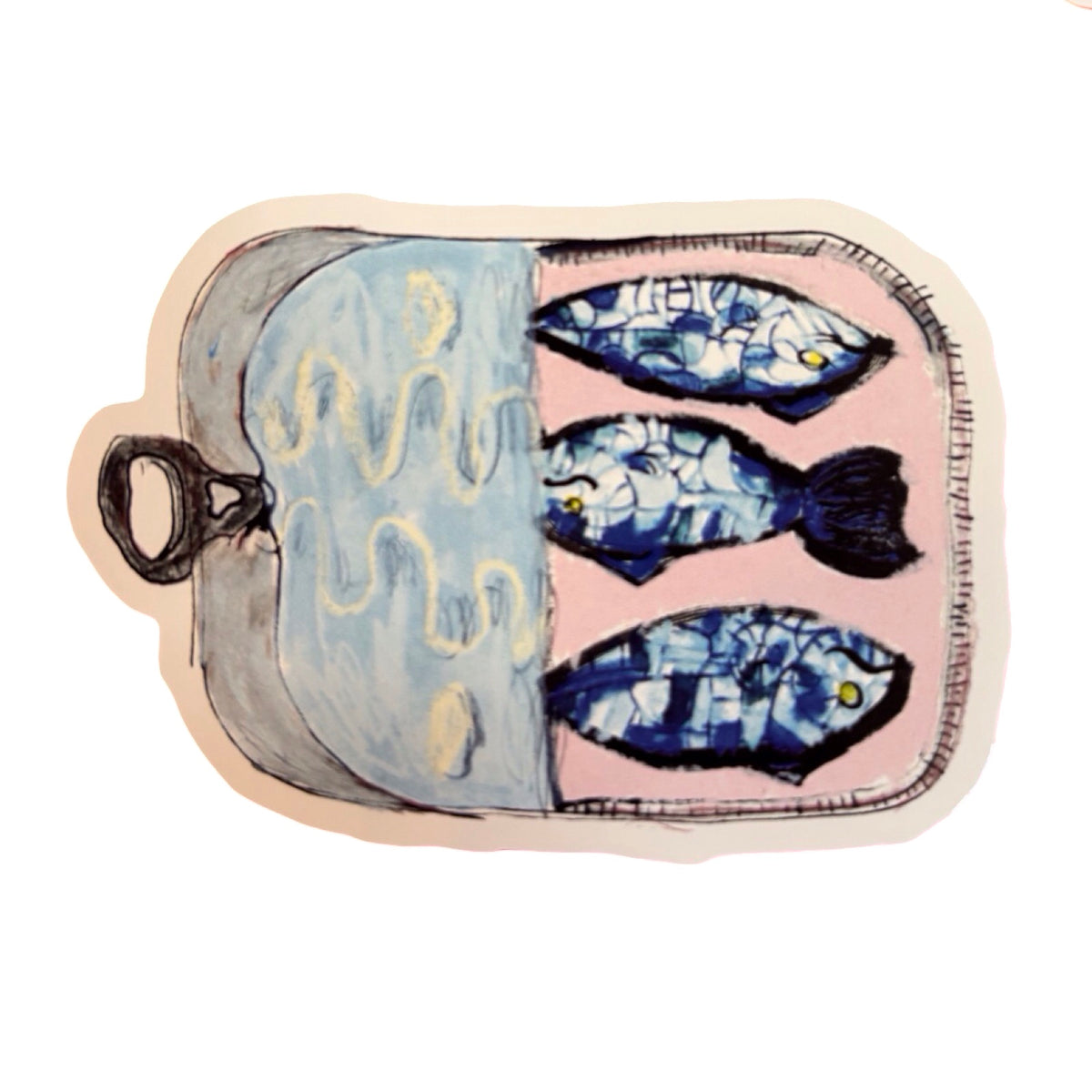 Sardine Tin Sticker