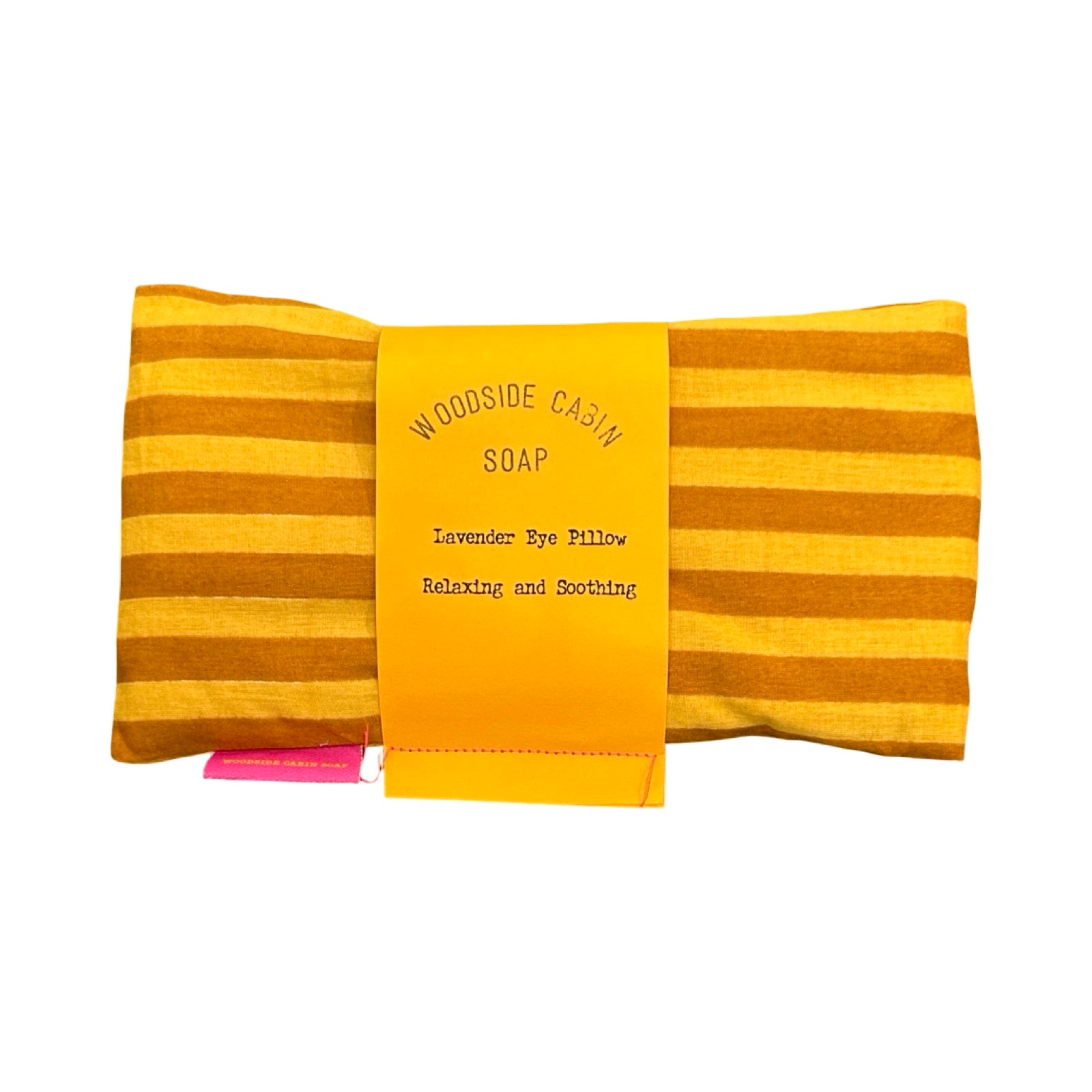 Yellow Stripe Lavender Eye Pillow