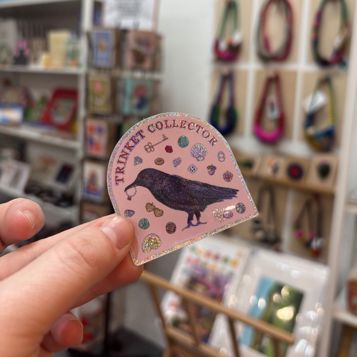 Trinket Collector Sticker