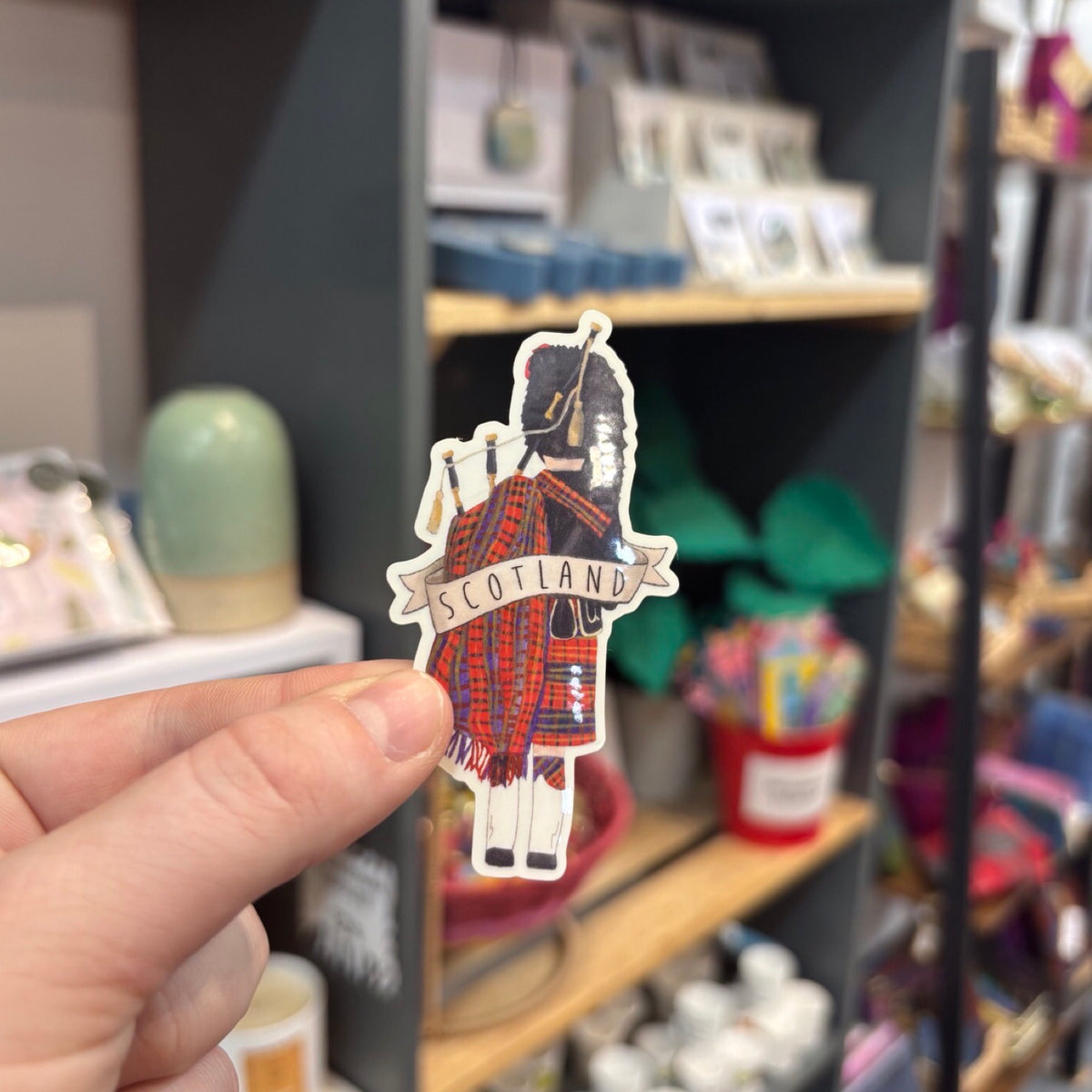 Bagpiper Sticker