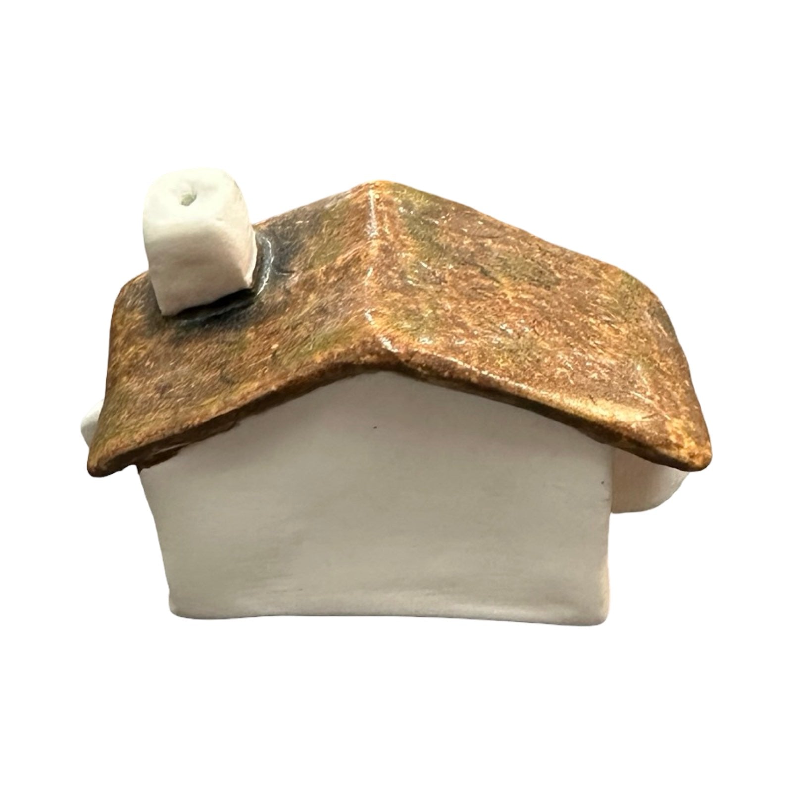 Rust Househead Incense Holder