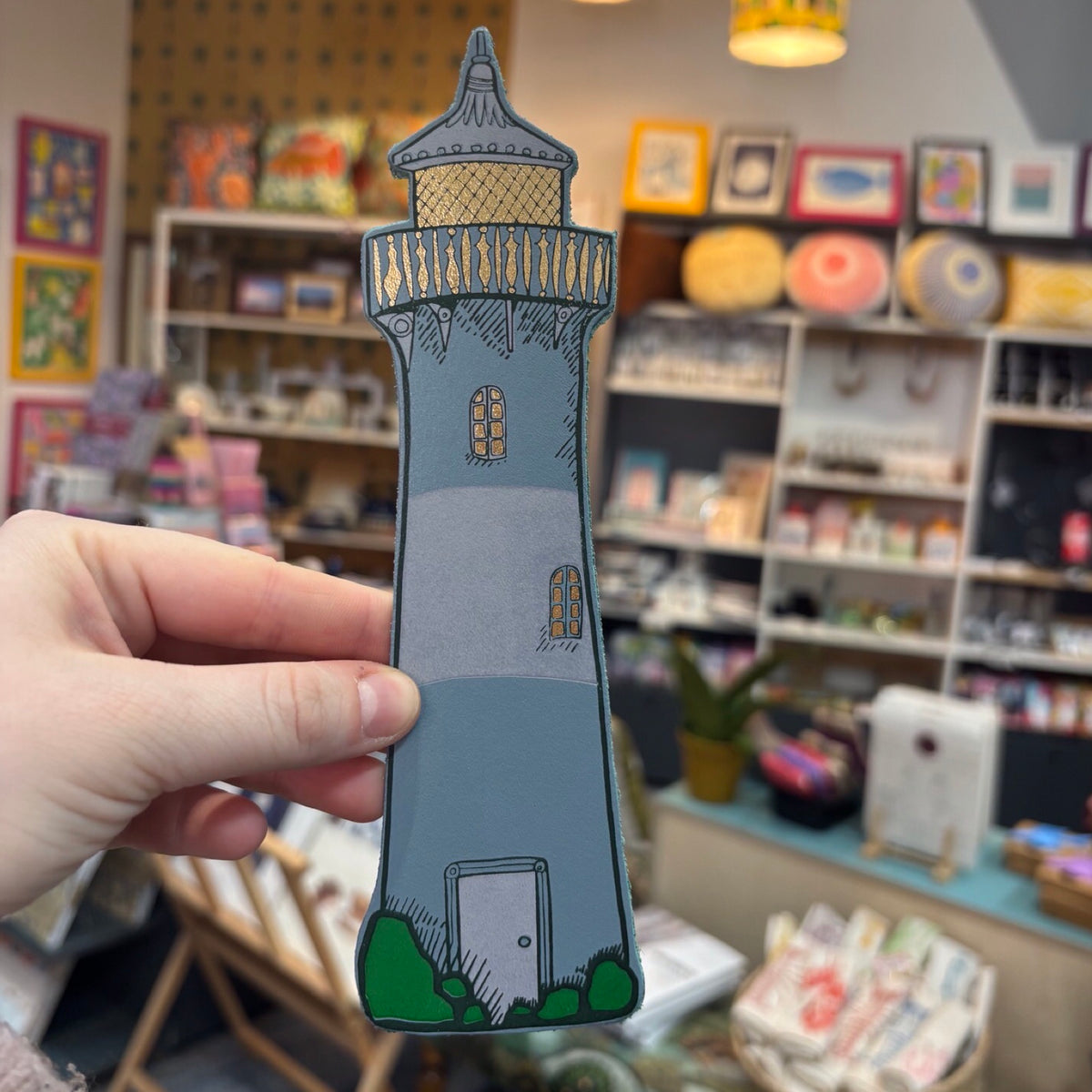 Lighthouse Leather Bookmark