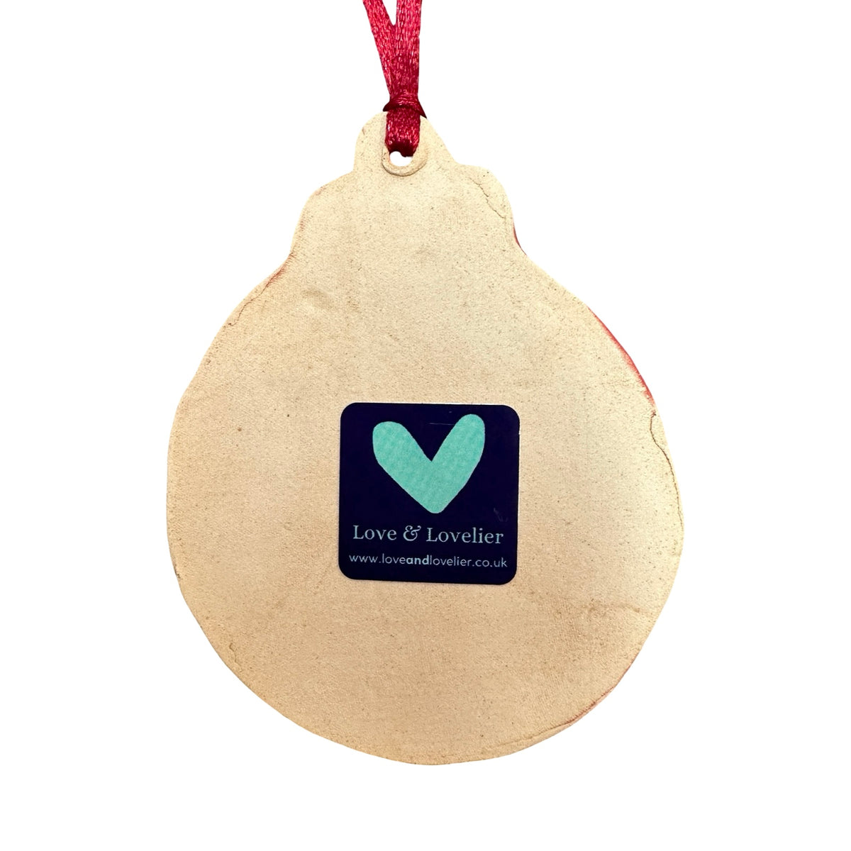 Merry Christmas Bauble Ceramic Decoration