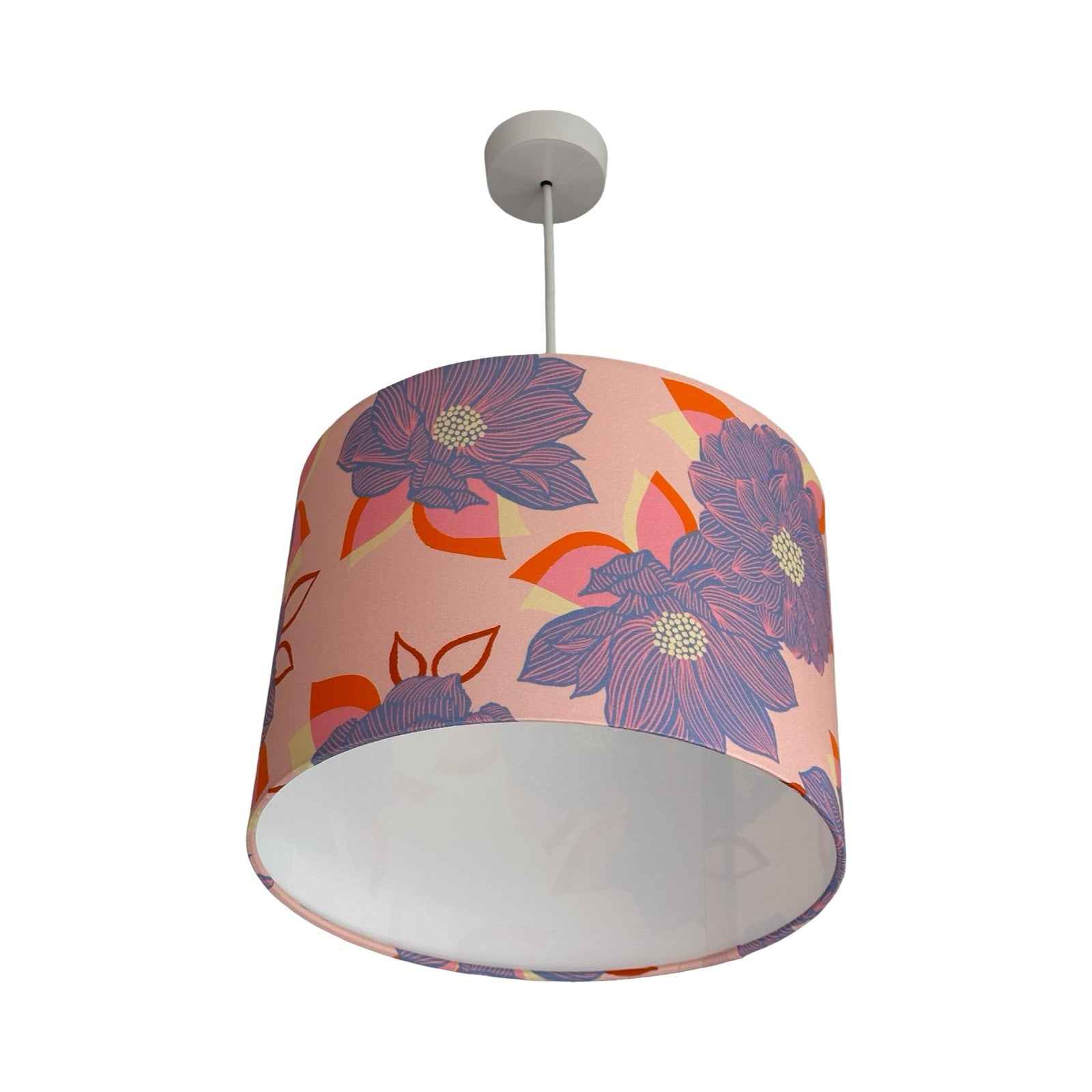 Favourite Flowers Drum Lampshade