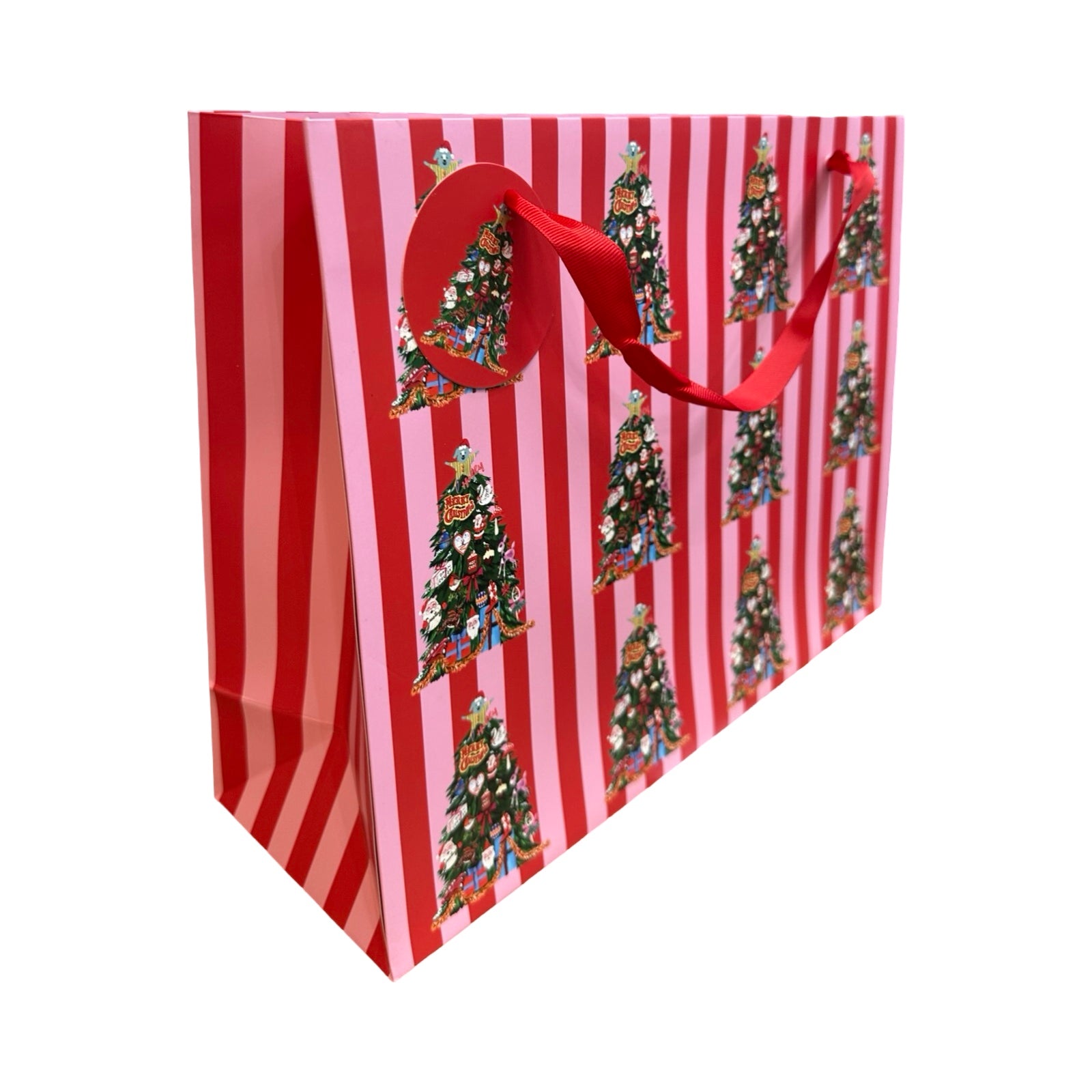 Christmas Tree Candy Gift Bag Shopper