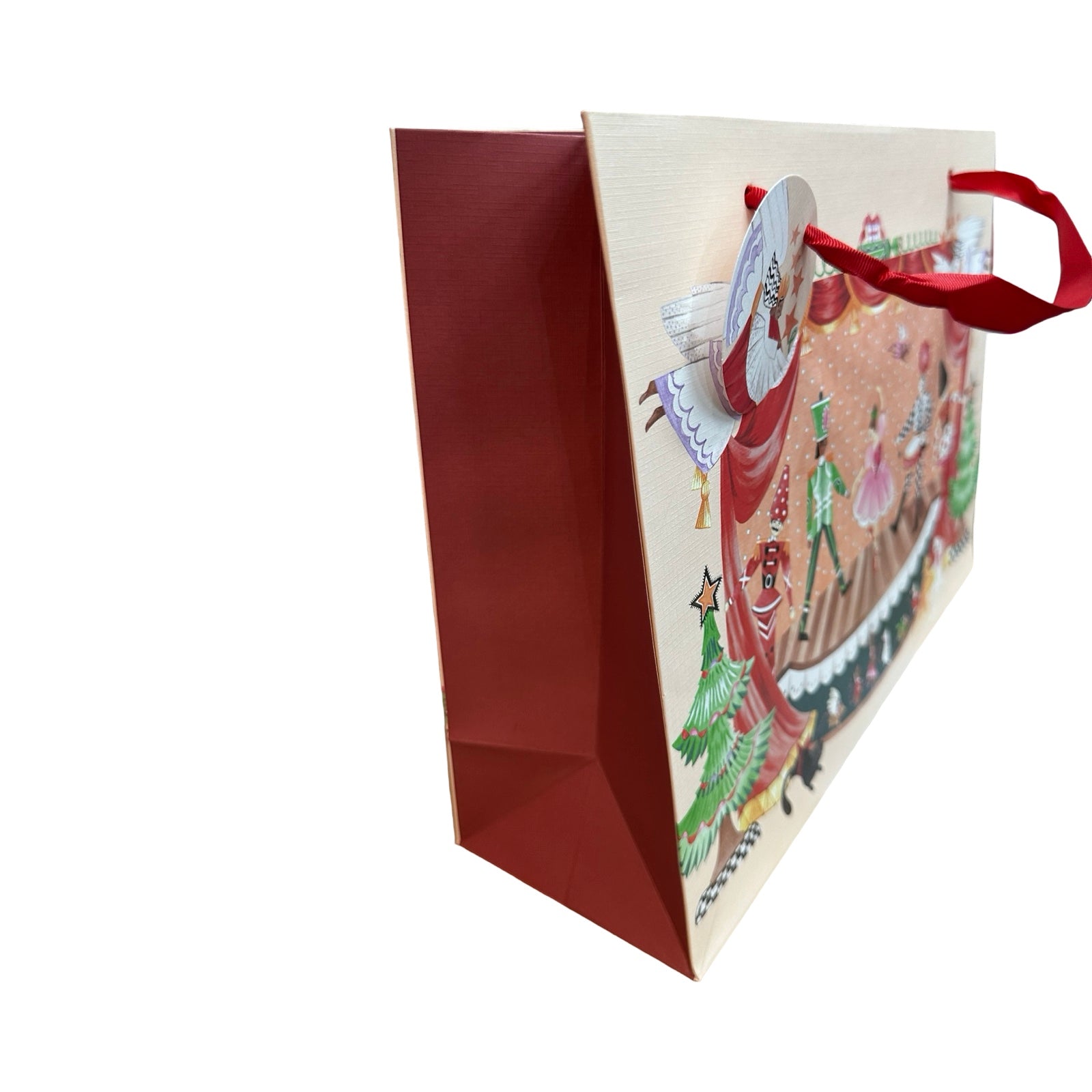 Nutcracker Performance Christmas Gift Bag Shopper