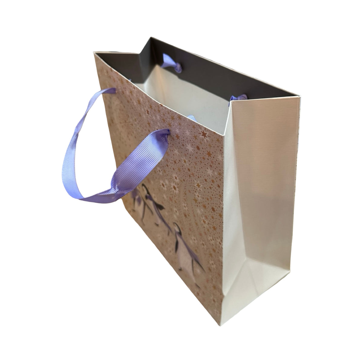 Penguins Christmas Gift Bag Medium