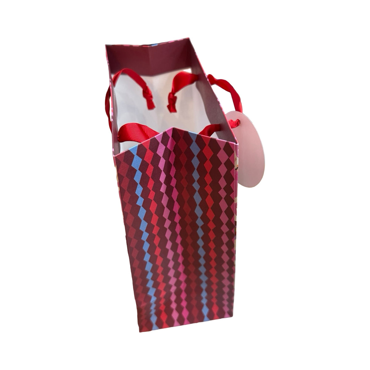Harlequin Christmas Gift Bag Medium