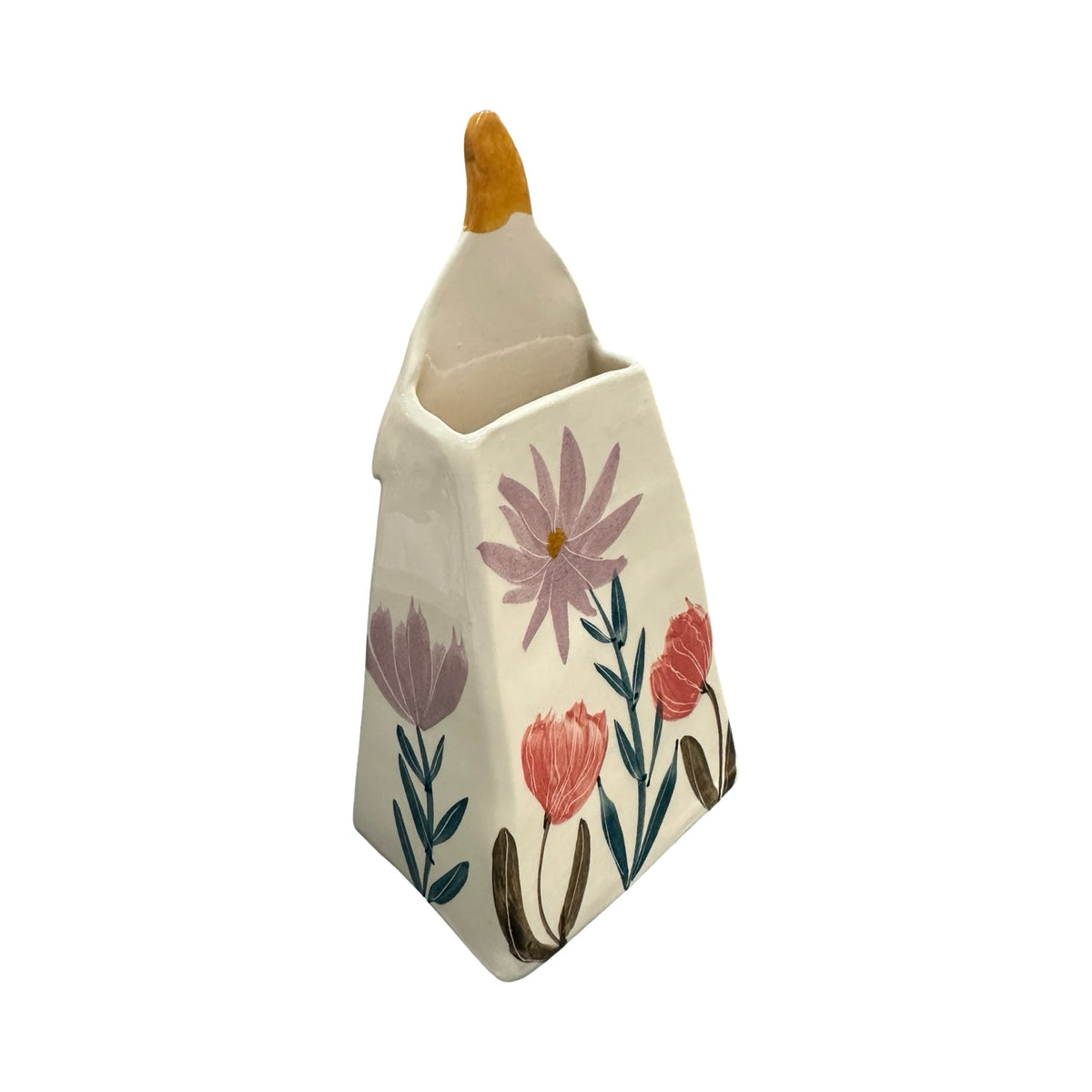 Marigold Flowers Vase
