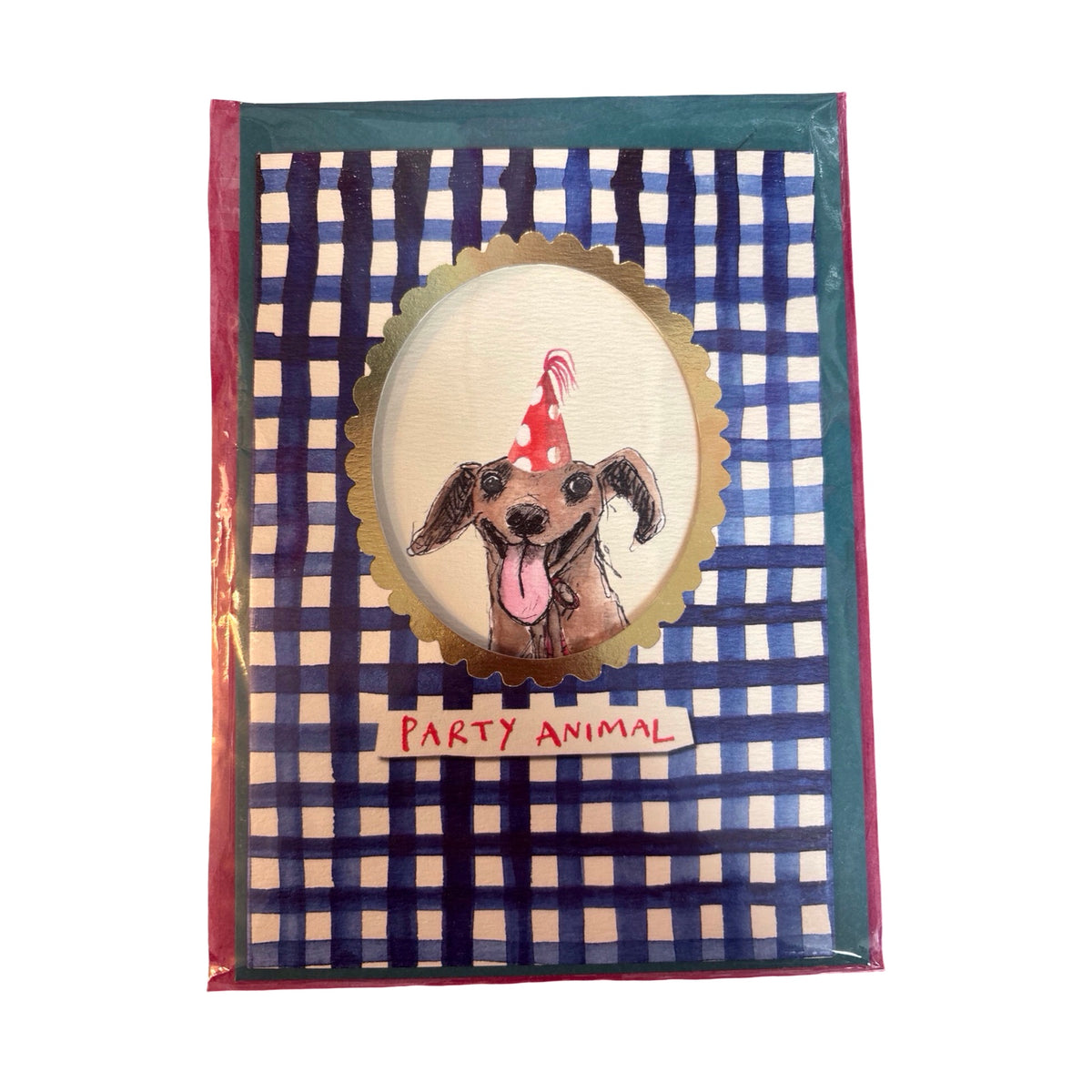 Dog Party Animal Card