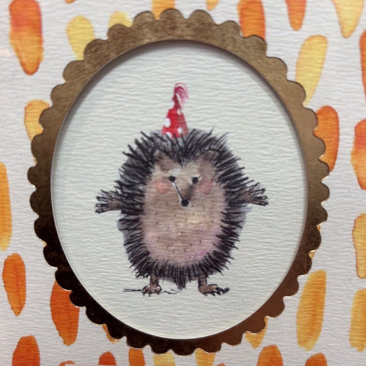 Little Hedge Hug Card