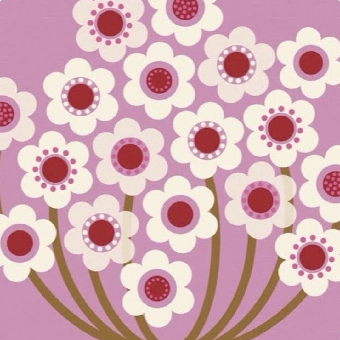 Verbena Round Placemat