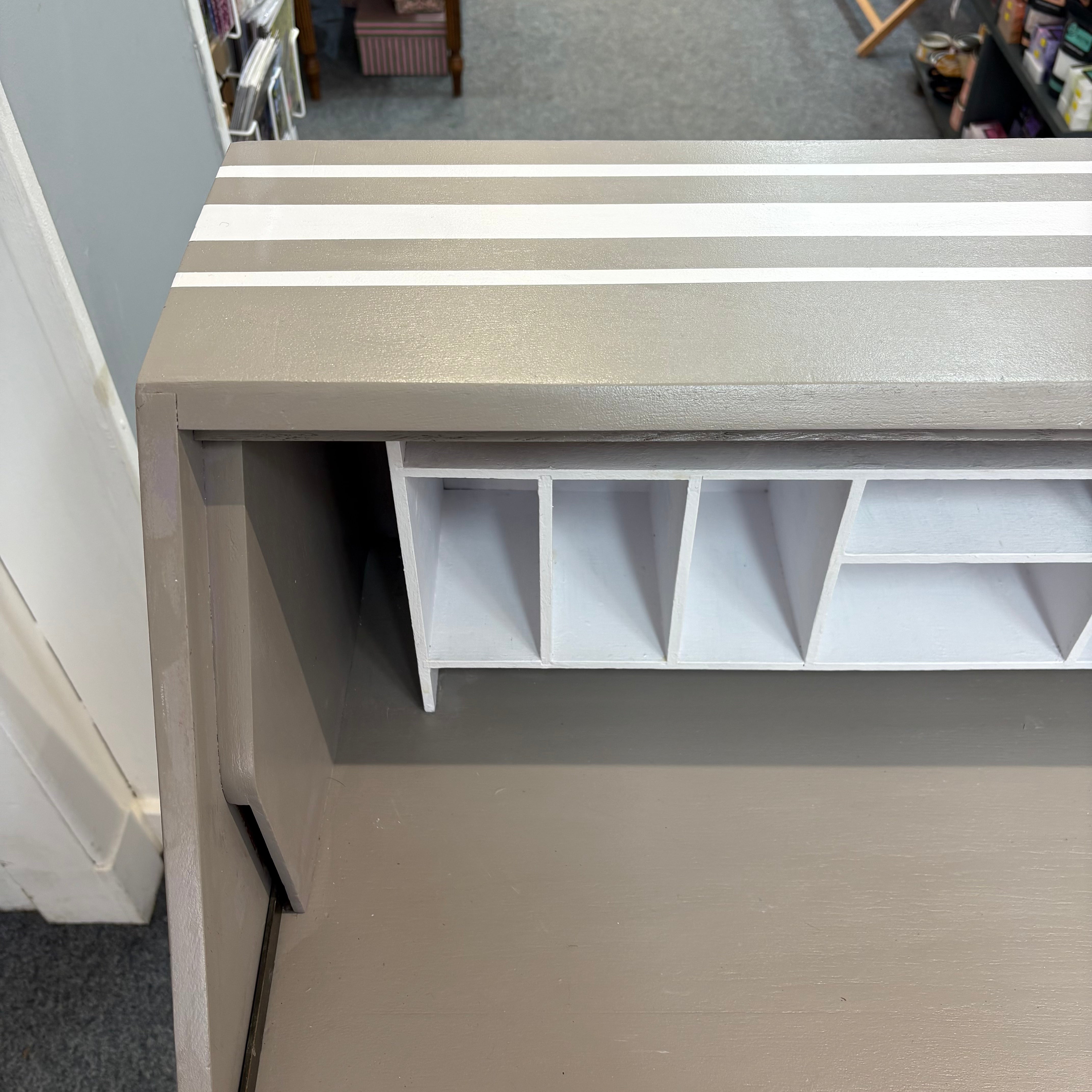 Upcycled Grey Bureau